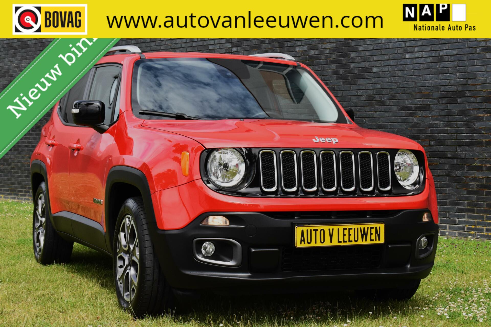 Jeep Renegade 1.4 MultiAir Limited NAVI/LEDER/CAMERA/PDC/ETC.!