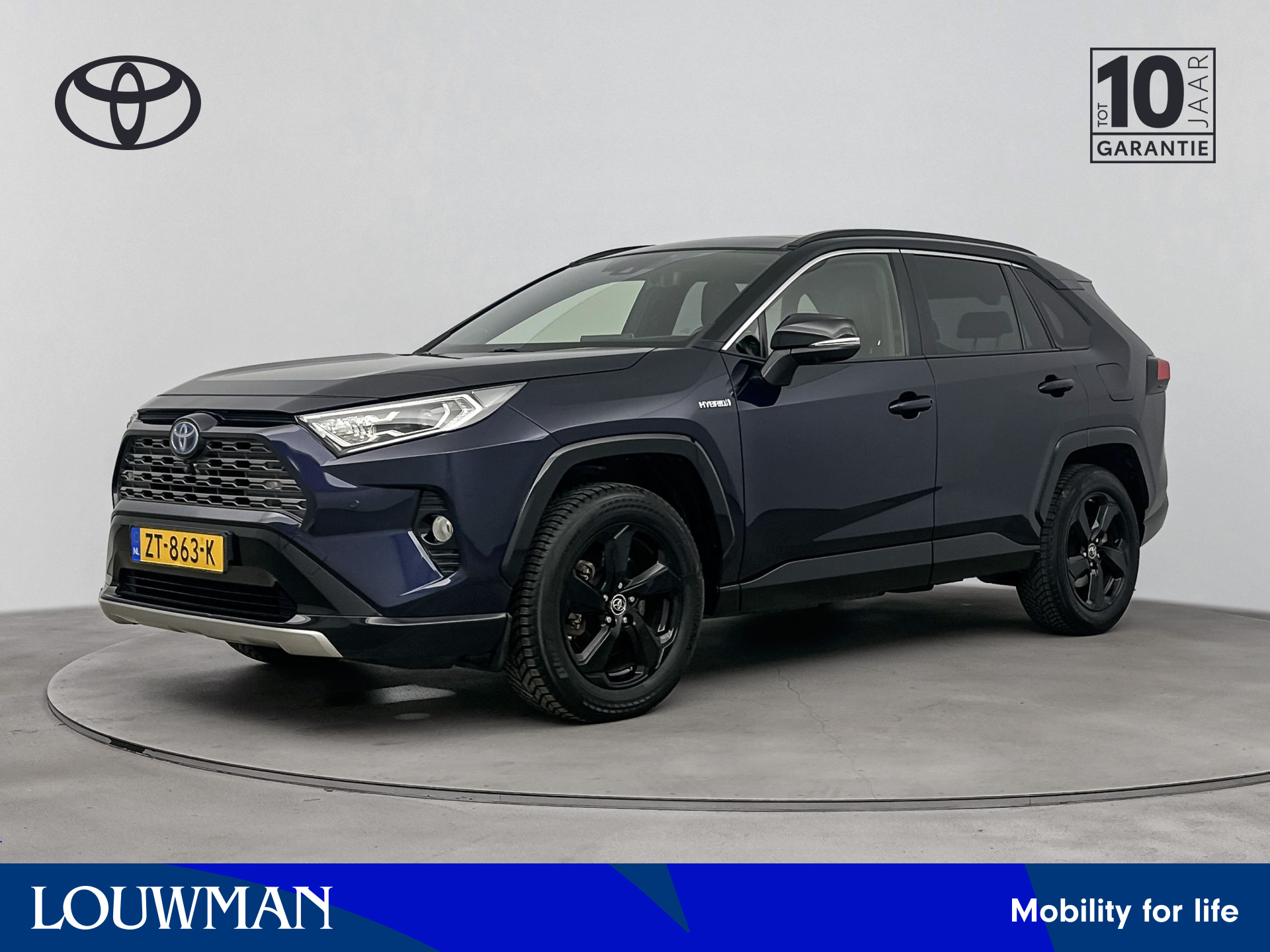 Toyota RAV4 2.5 Hybrid AWD Bi-Tone | Dodehoek Ass. | JBL | Navgatie | Stoelverwarming | LM velgen |