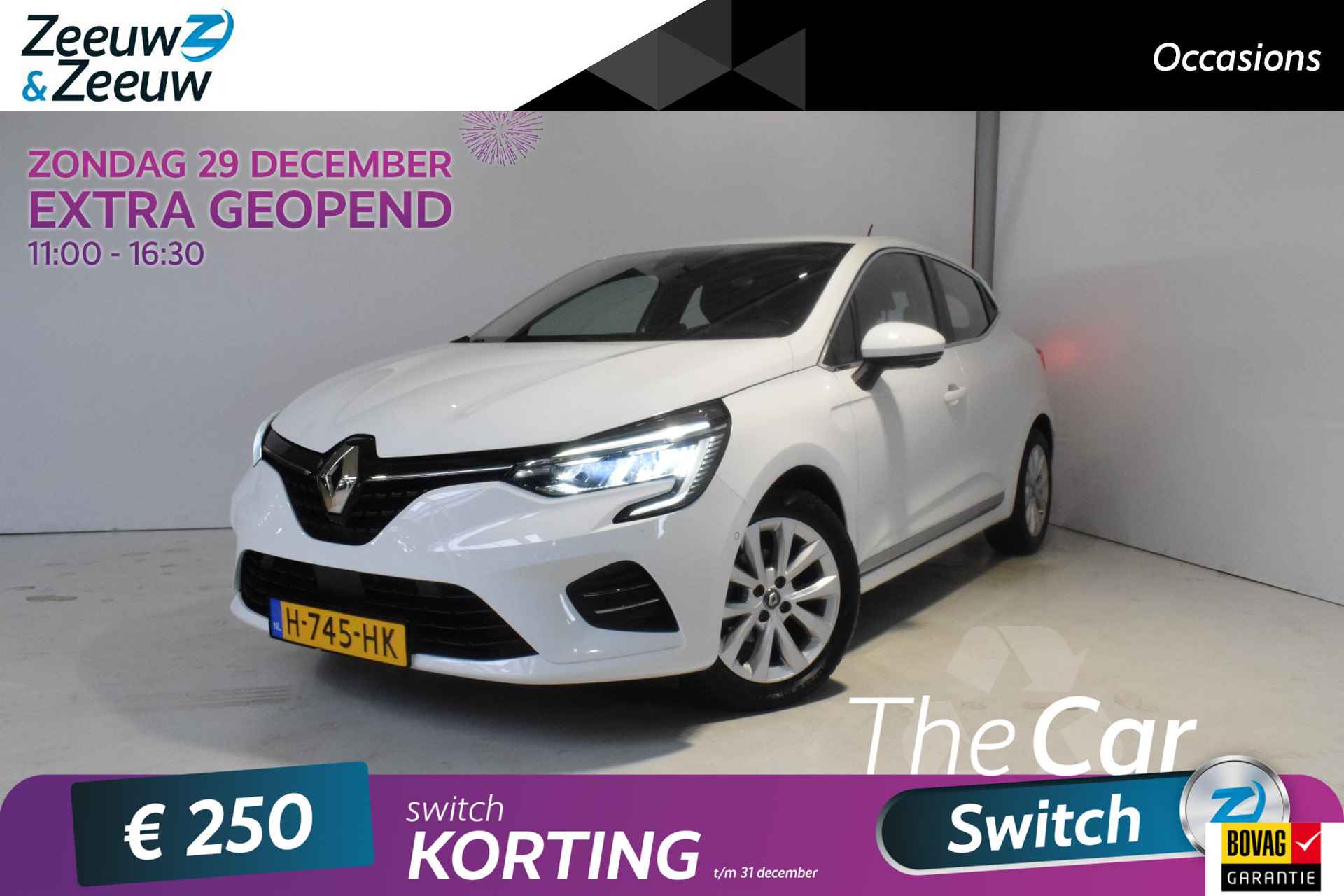 Renault Clio 1.0 TCe Intens |Groot Navi | Parkeersensoren achter |360 graden camera |Cruise control - 1/41