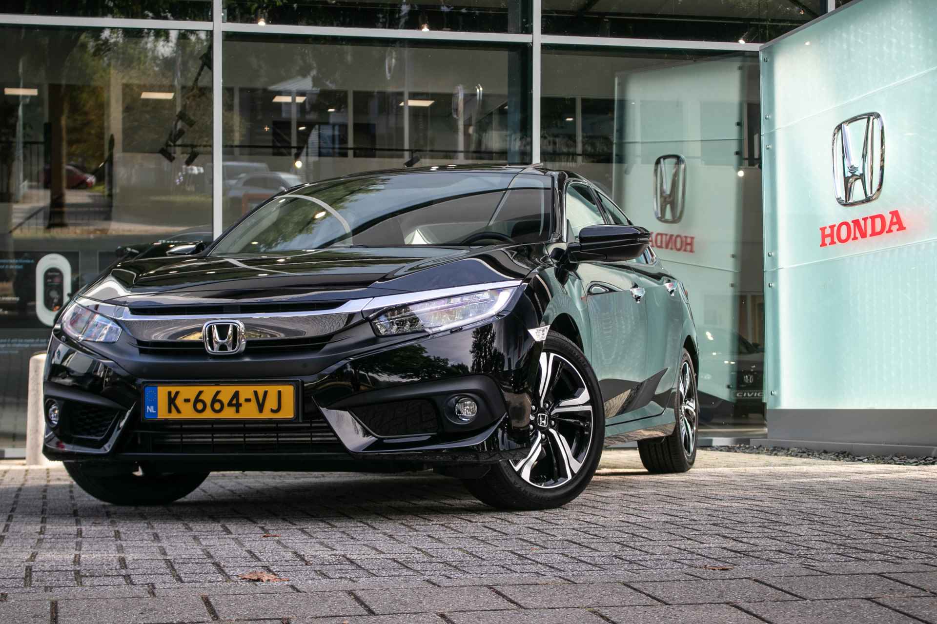 Honda Civic 1.5T i-VTEC Executive Automaat - All in rijklaarprijs | Dealer ond. | Schuifdak | 12 mnd Bovag gar. | Trekhaak - 13/45