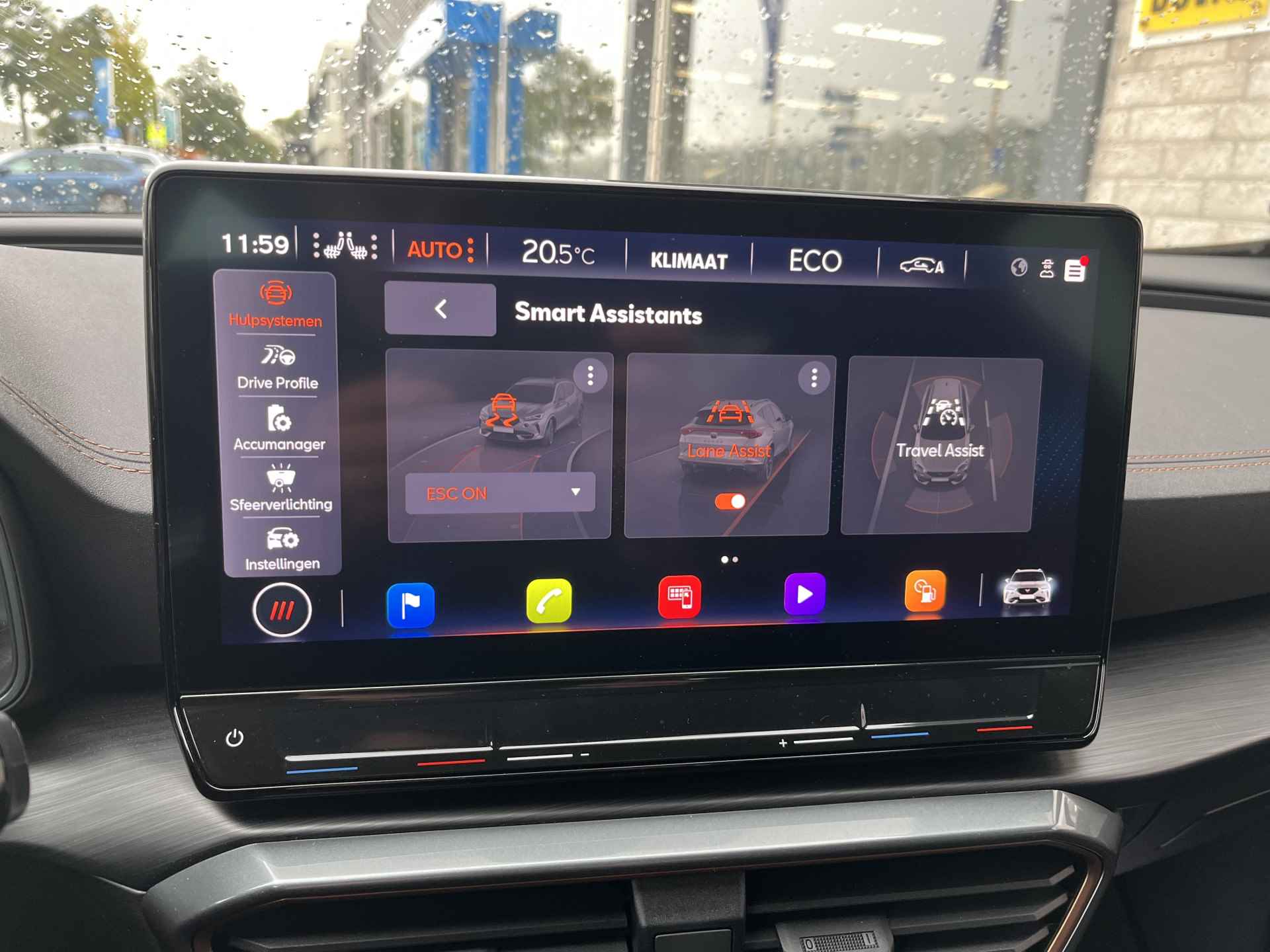 CUPRA Formentor 1.4 e-Hybrid VZ Performance / AUTOMAAT/ 245 PK/ 360 CAMERA/ PARK. SENSOREN/ DODE HOEK/ KEYLESS/ MATRIX/ STOEL EN STUUR VERWARM./ ADAPT. CRUISE/ APP CONNECT/ NAVI/ CLIMA/ DAB/ 19" LMV/ - 23/30