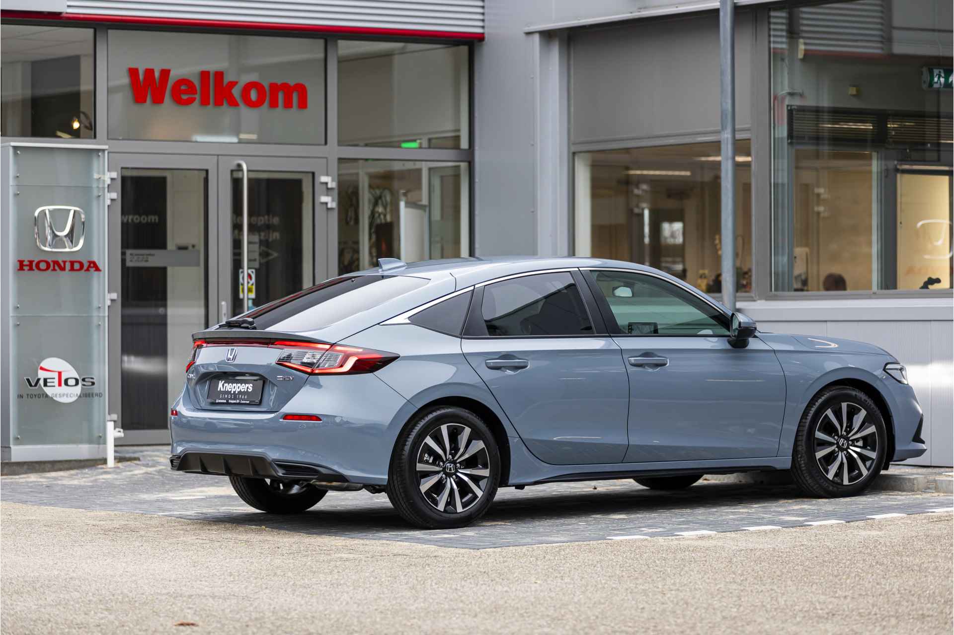 Honda Civic 2.0 e:HEV Elegance Dodehoek detectie, verwarmde stoelen , All-in Rijklaarprijs - 3/44