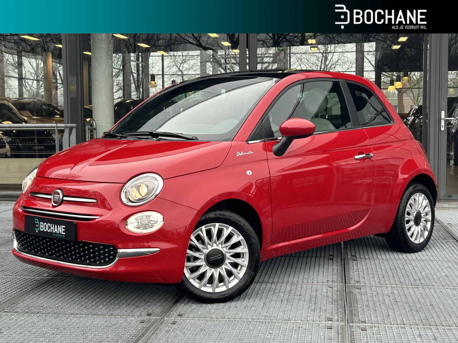 Fiat 500 1.0 Hybrid Dolcevita | Panoramadak | Apple carplay | Airconditioning