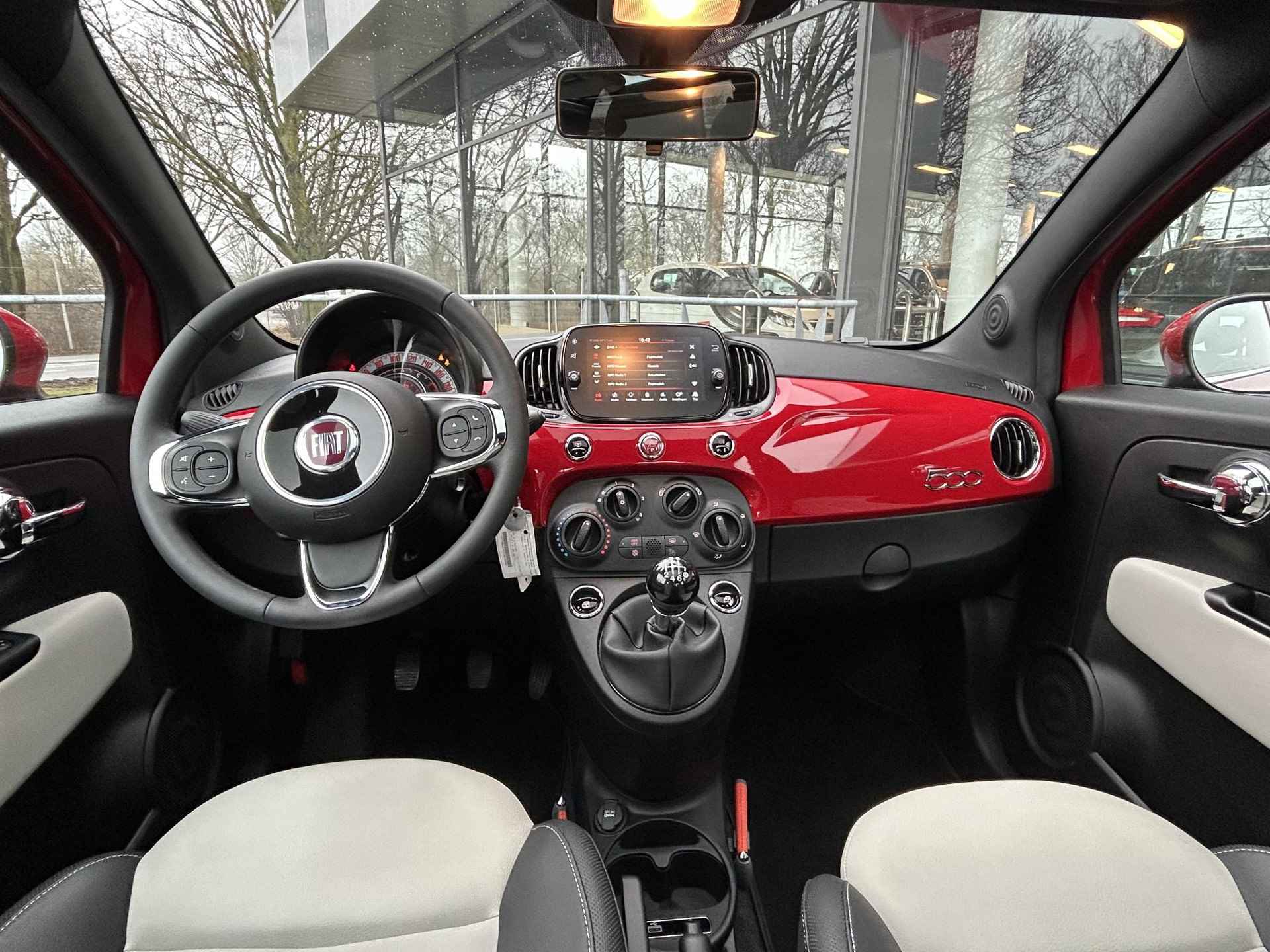 Fiat 500 1.0 Hybrid Dolcevita | Panoramadak | Apple carplay | Airconditioning - 4/24