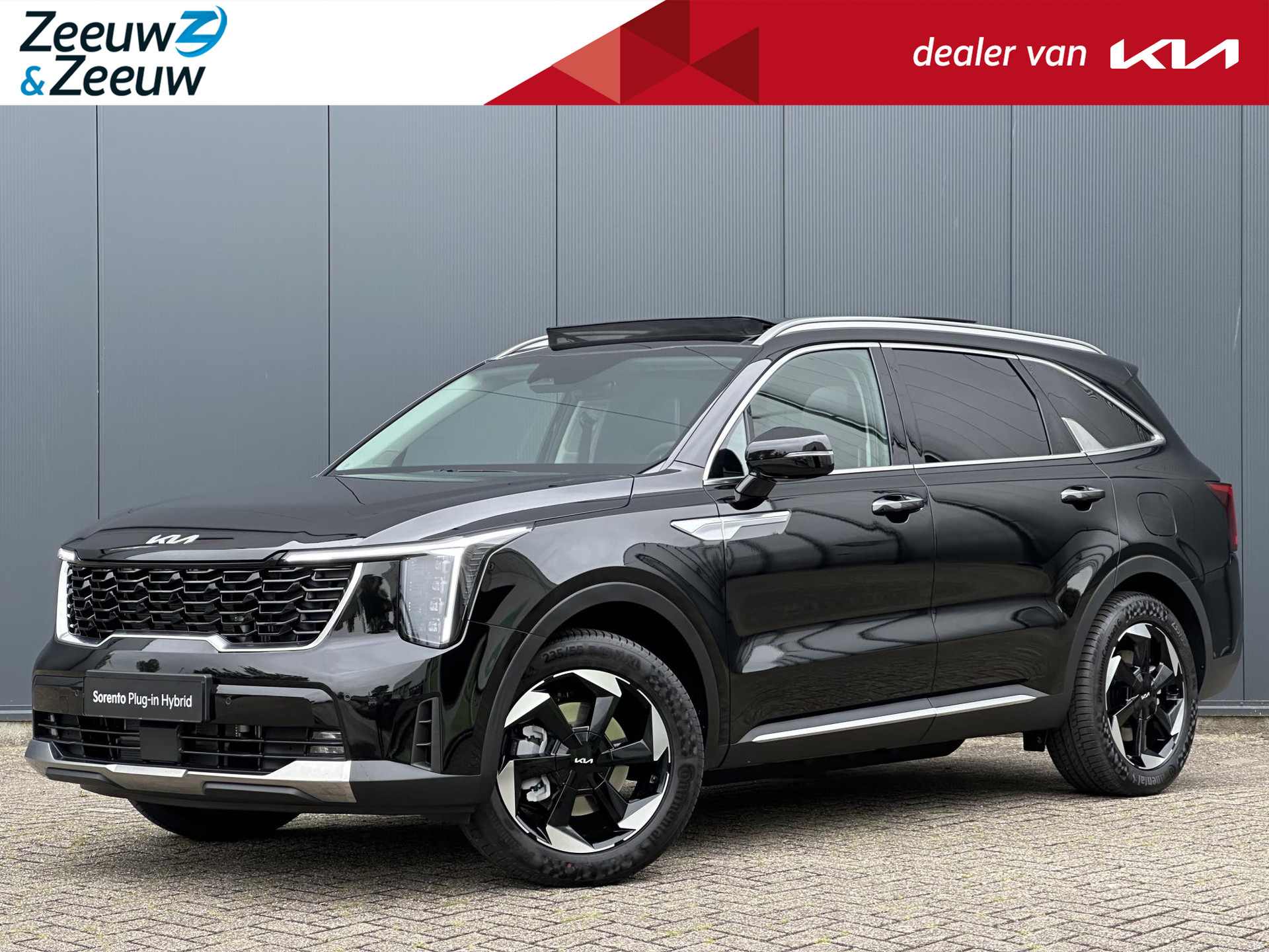 Kia Sorento 1.6 T-GDi Plug-in Hybrid 4WD DynamicPlusLine 7p. | *Niet op voorraad* | *Nu te bestellen* | Navi | Clima | Camera | Leder | Schuif-/kanteldak | Bose