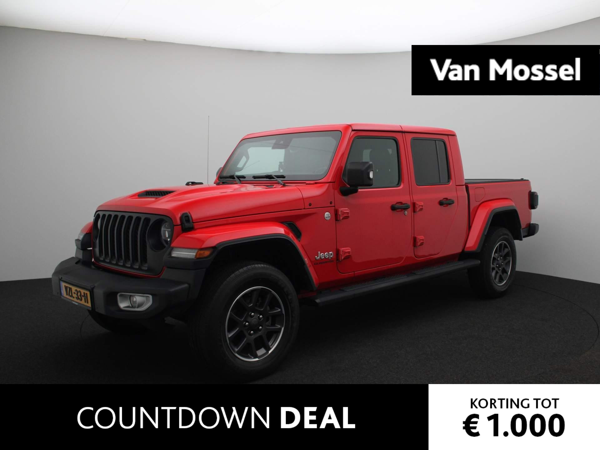 Jeep Gladiator Overland 3.0D V6 AWD Excl. BTW | NAV | CARPLAY | LEDER | ADC | CAM | VERWARMD |