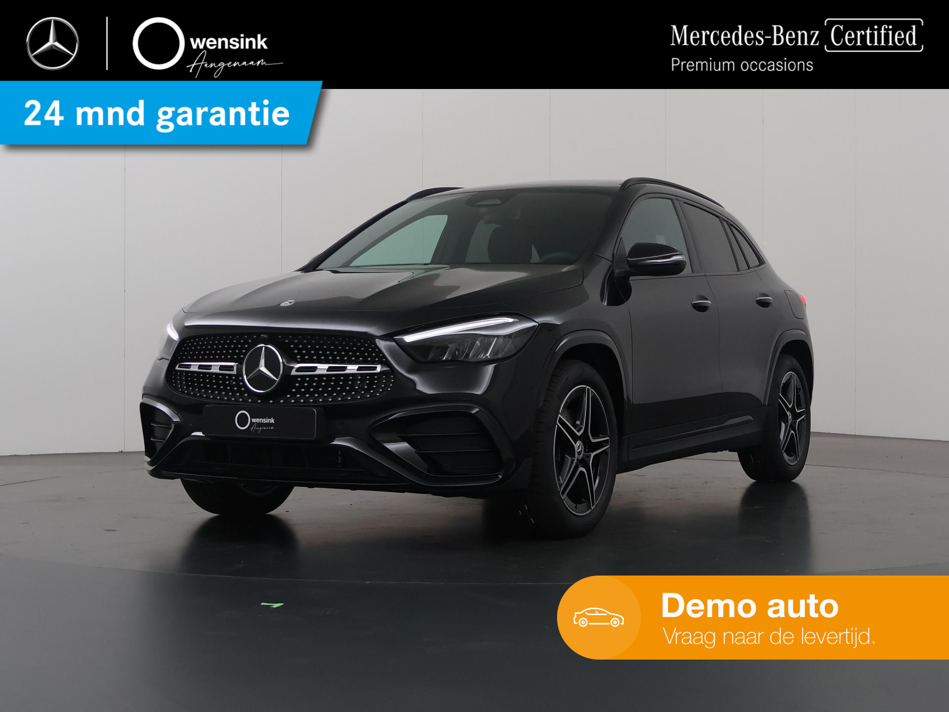 Mercedes-Benz GLA-klasse 180 AMG Line | Panoramadak | WideScreen | Sportstoelen | Navigatie | Camera | Climate Control |  DAB | Sfeerverlichting | Stoelverwarming | Ele. kofferdeksel | LED High Performance |