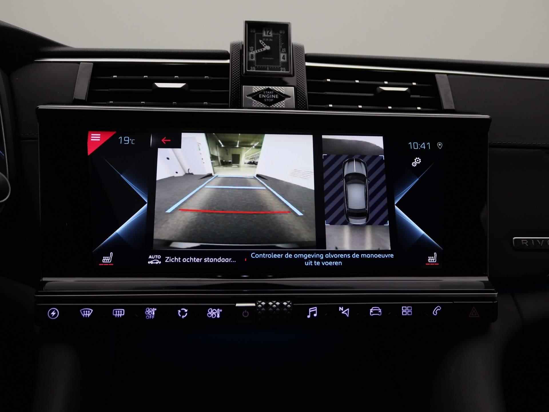 DS 9 E-Tense RIVOLI+ | PANORAMADAK | ACHTERUITRIJCAMERA | NIGHT VISION | ELEKTRISCH BEDIENBARE ACHTERKLEP | APPLE CARPLAY - ANDROID AUTO | STOELVERWARMING VOOR & ACHTER | ELEKTRISCH BEDIENBARE VOORSTOELEN | MASSAGE STOELEN | ADAPTIVE CRUISE CONTROL | CLIMATE CONTROL | LEDEREN STOELEN | PARKEERSENSOREN | - 21/48