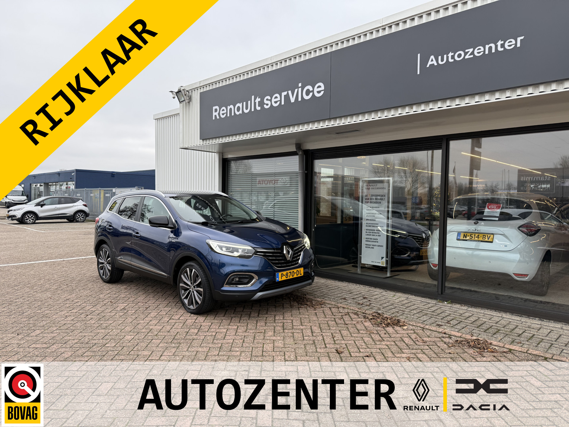 Renault Kadjar Bose Tce 140 EDC automaat | trekhaak | Pack Easy Park Assist | tijdelijk gratis Top Afleverpakket twv Eur 695