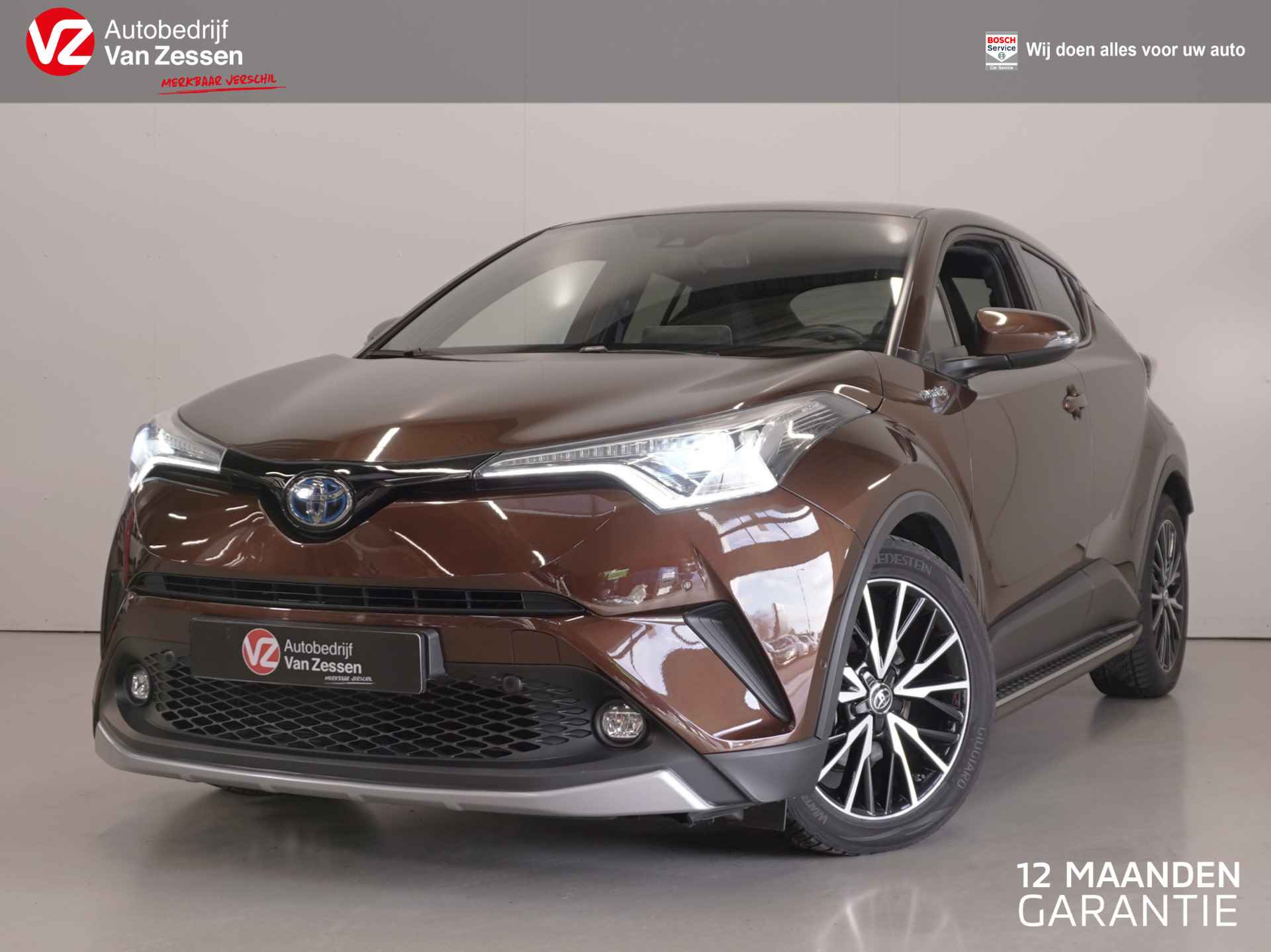 Toyota C-HR 1.8 Hybrid Executive | NL auto | Cruise Control Adaptief | Navigatie | Premium Pack | PDC voor + achter | Parkeer Assistent - 1/51