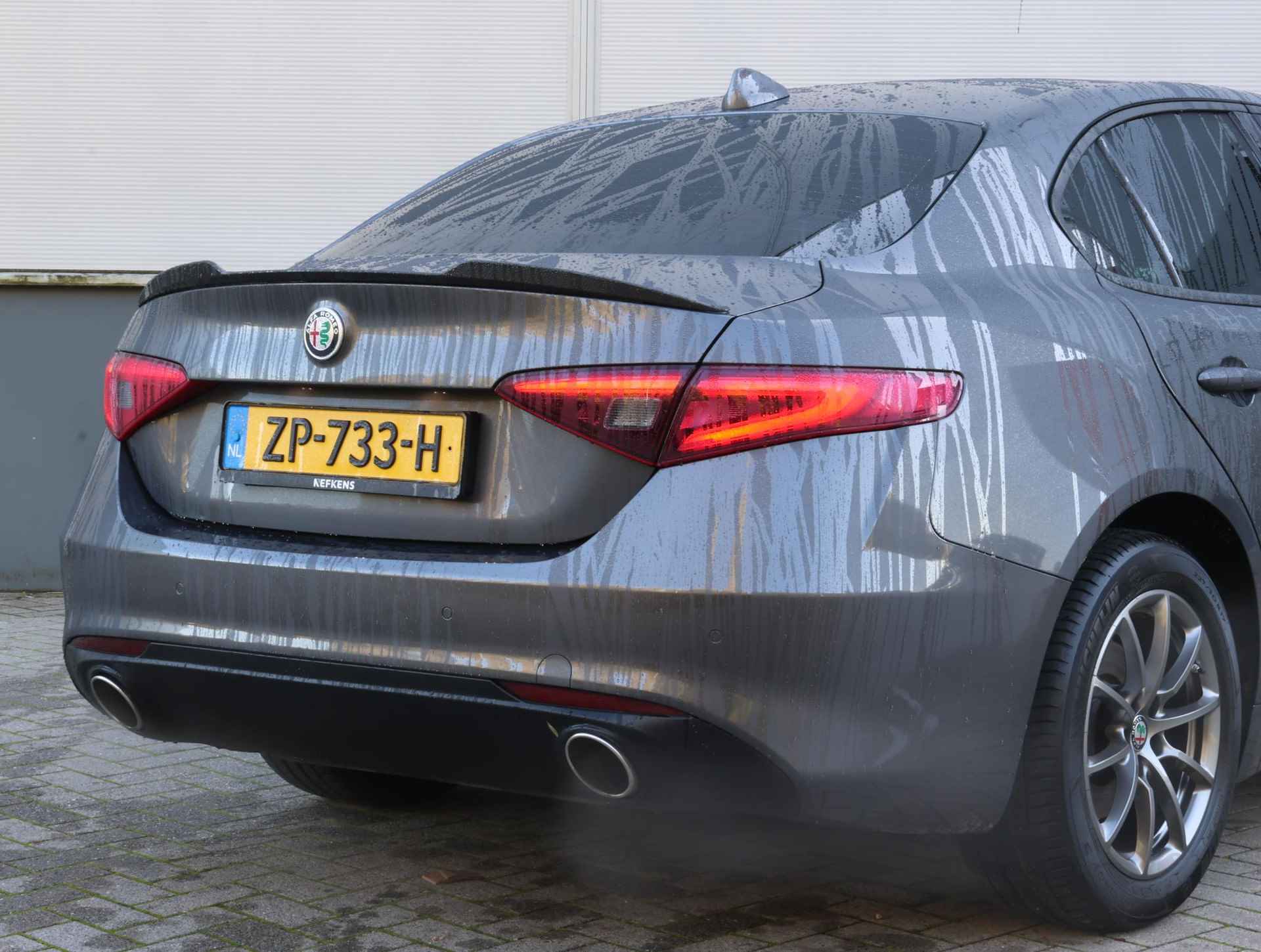 Alfa Romeo Giulia 200pk Turbo Super (1ste eig./AppleCarPlay/Schakelflippers/Xenon/NAV.7" TFT/PDC/P.Glass) - 38/38