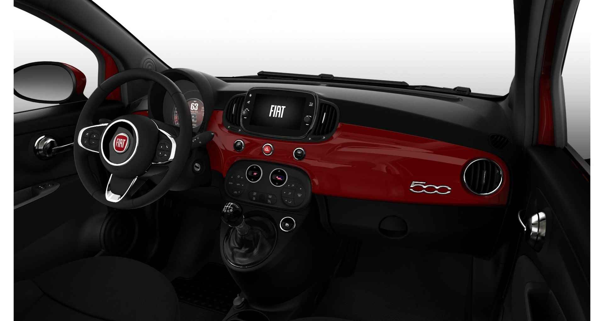 Fiat 500 Hybrid Dolcevita | MY24 | Clima | Cruise | PDC | 15" | Pan. dak | 7" TFT Display | Apple Carplay | Beschikbaar in overleg - 5/20