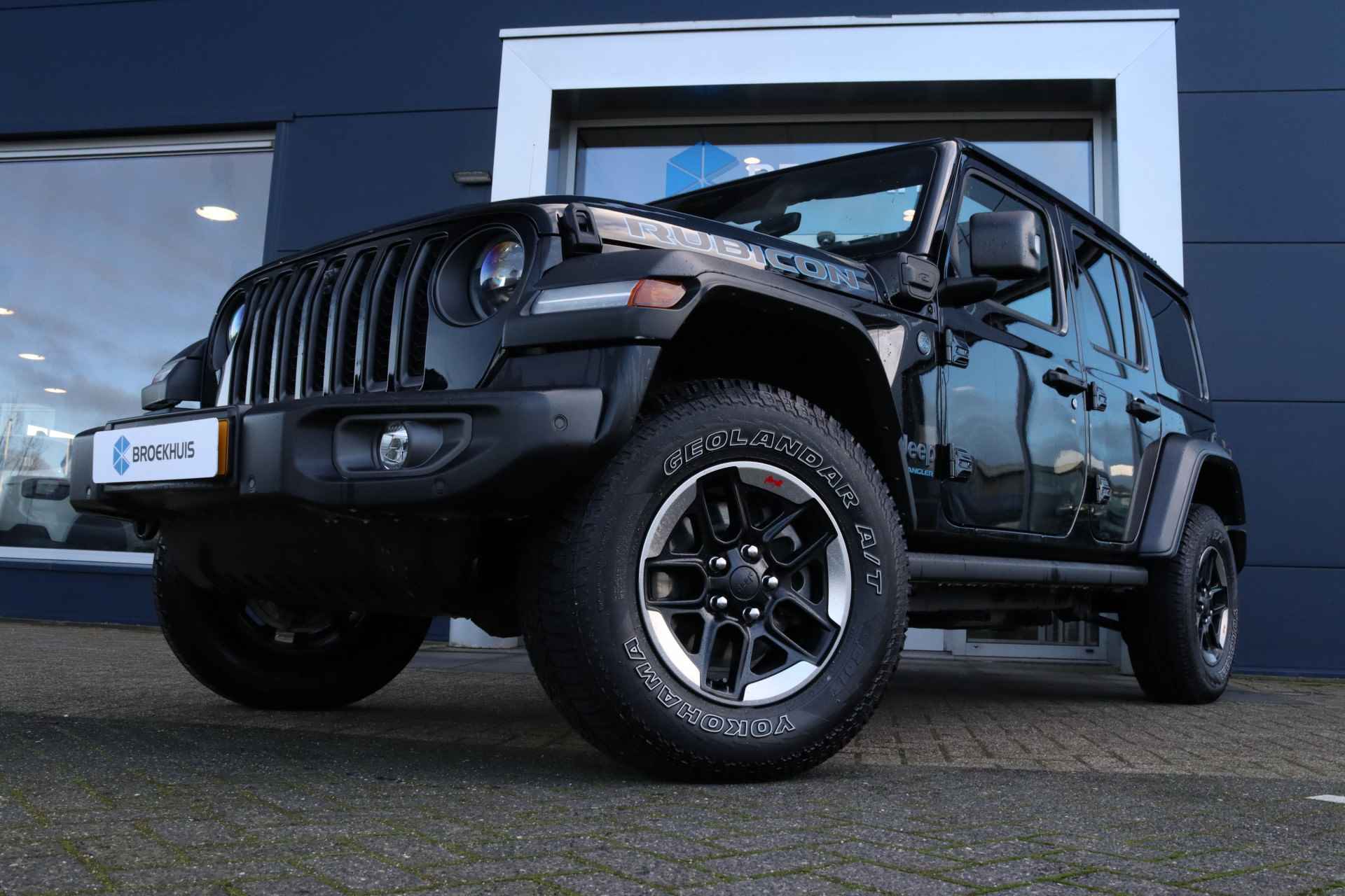 Jeep Wrangler 2.0T 4XE 380-PK Rubicon | Skyview | Camera V/A | ACC | Stuur + Stoelverwarming | Alpine | Keyless | Carplay | Navi - 7/56