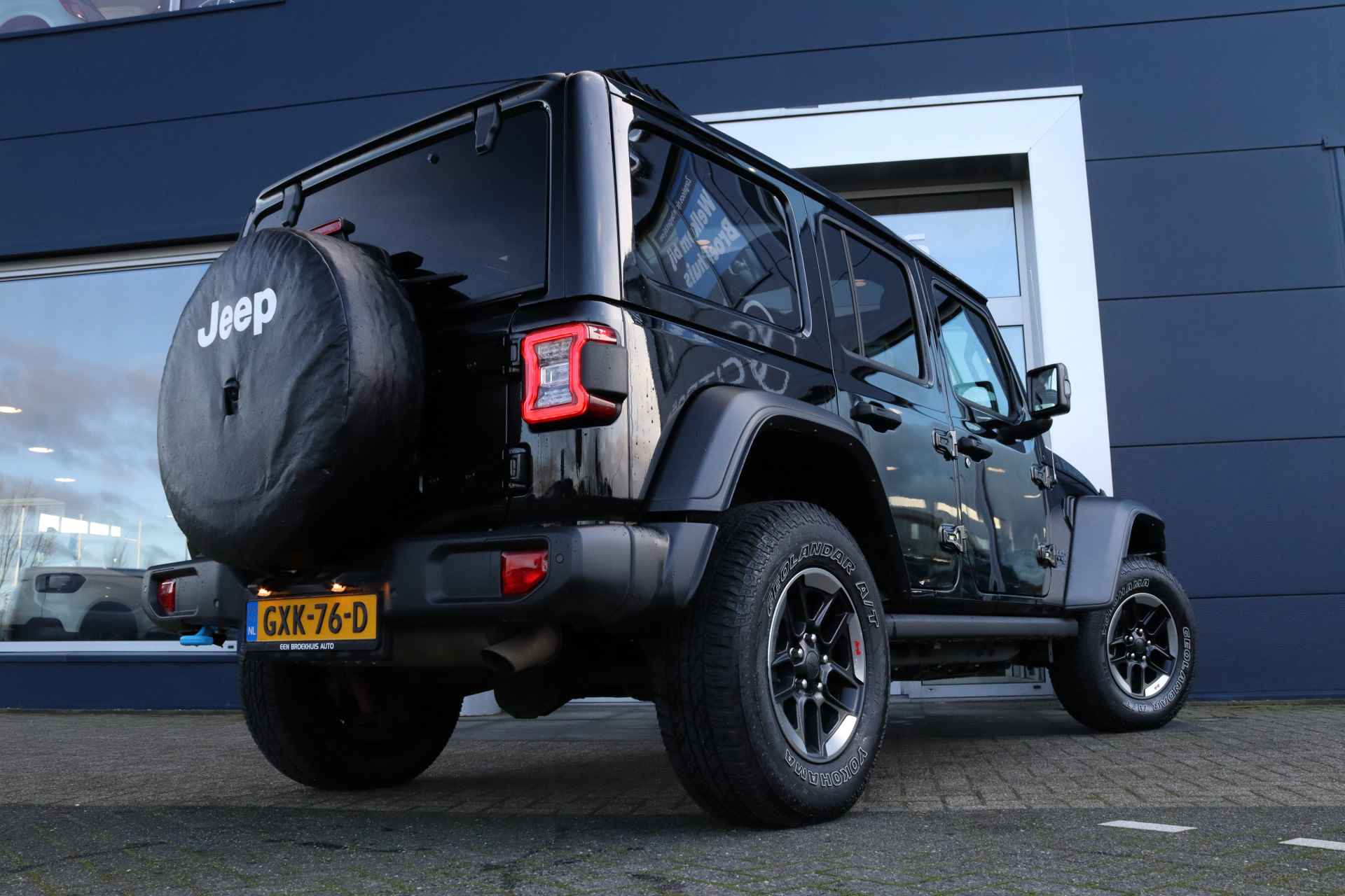 Jeep Wrangler 2.0T 4XE 380-PK Rubicon | Skyview | Camera V/A | ACC | Stuur + Stoelverwarming | Alpine | Keyless | Carplay | Navi - 22/56