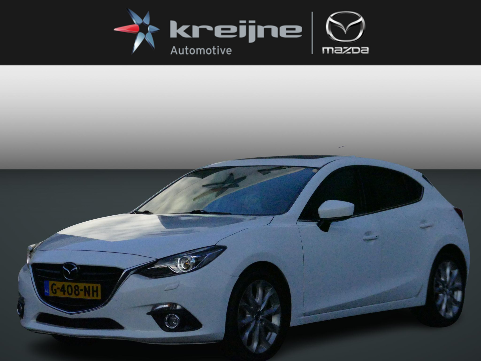 Mazda 3 2.0 SkyActiv-G 120 GT-M | White Leather Pack | Automaat | Schuif/kanteldak | Unieke Auto! | RIJKLAARPRIJS!