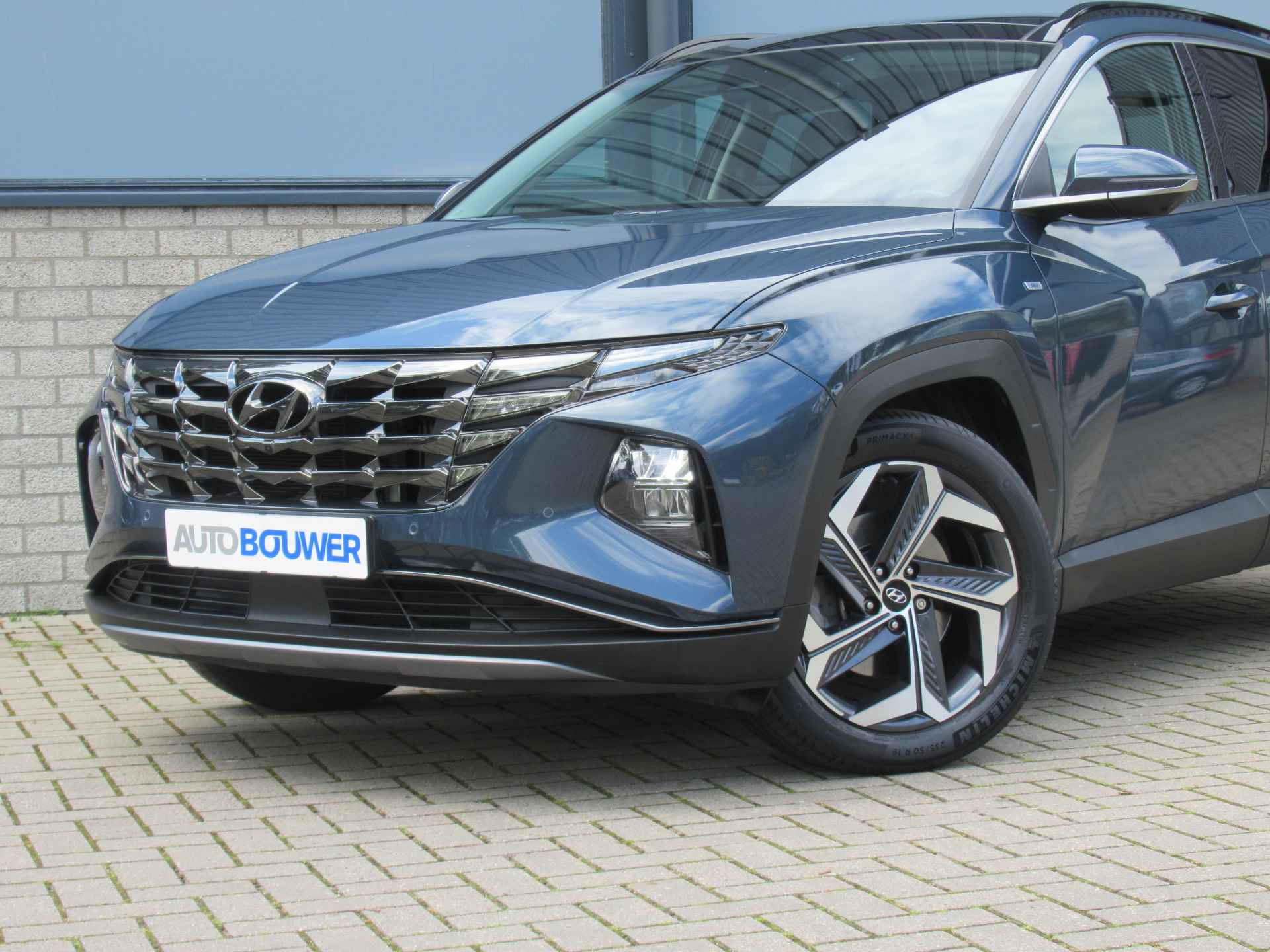 Hyundai Tucson 1.6 T-GDI MHEV Premium Sky Automaat 2e eigen | full options! | incl. tr.haak | 1650 KG tr. gewicht - 4/44