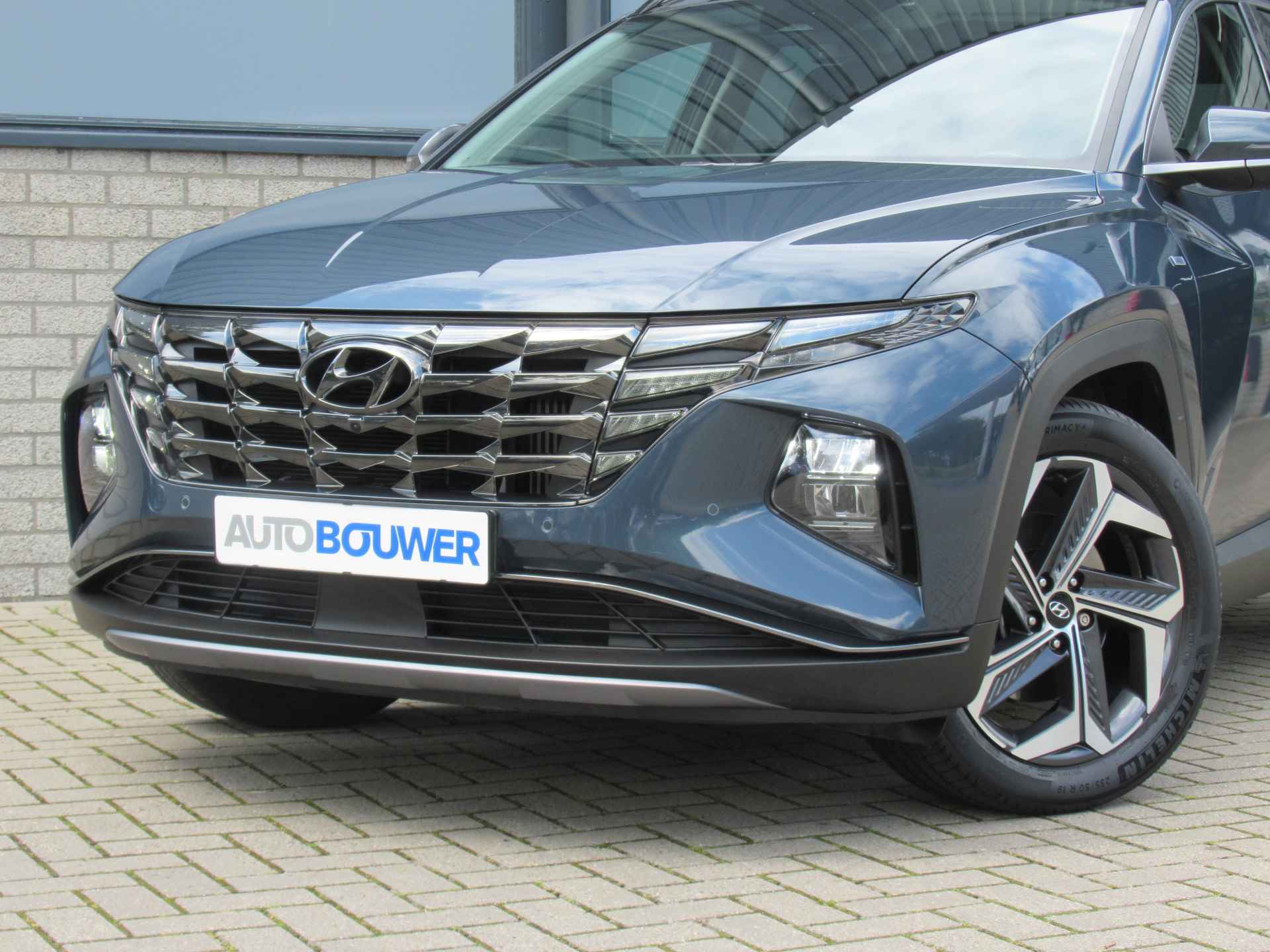 Hyundai Tucson 1.6 T-GDI MHEV Premium Sky Automaat 2e eigen | full options! | incl. tr.haak | 1650 KG tr. gewicht - 5/44