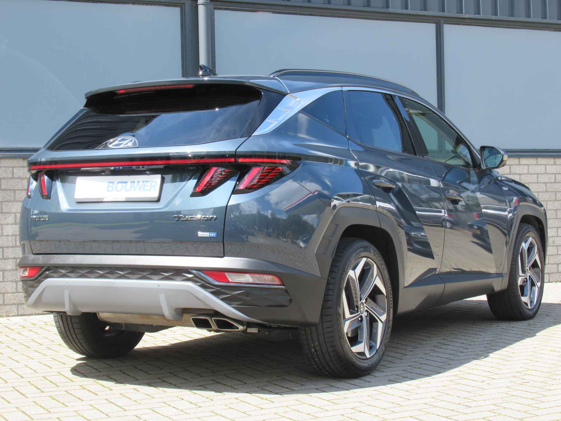 Hyundai Tucson 1.6 T-GDI MHEV Premium Sky Automaat 2e eigen | full options! | incl. tr.haak | 1650 KG tr. gewicht - 9/44