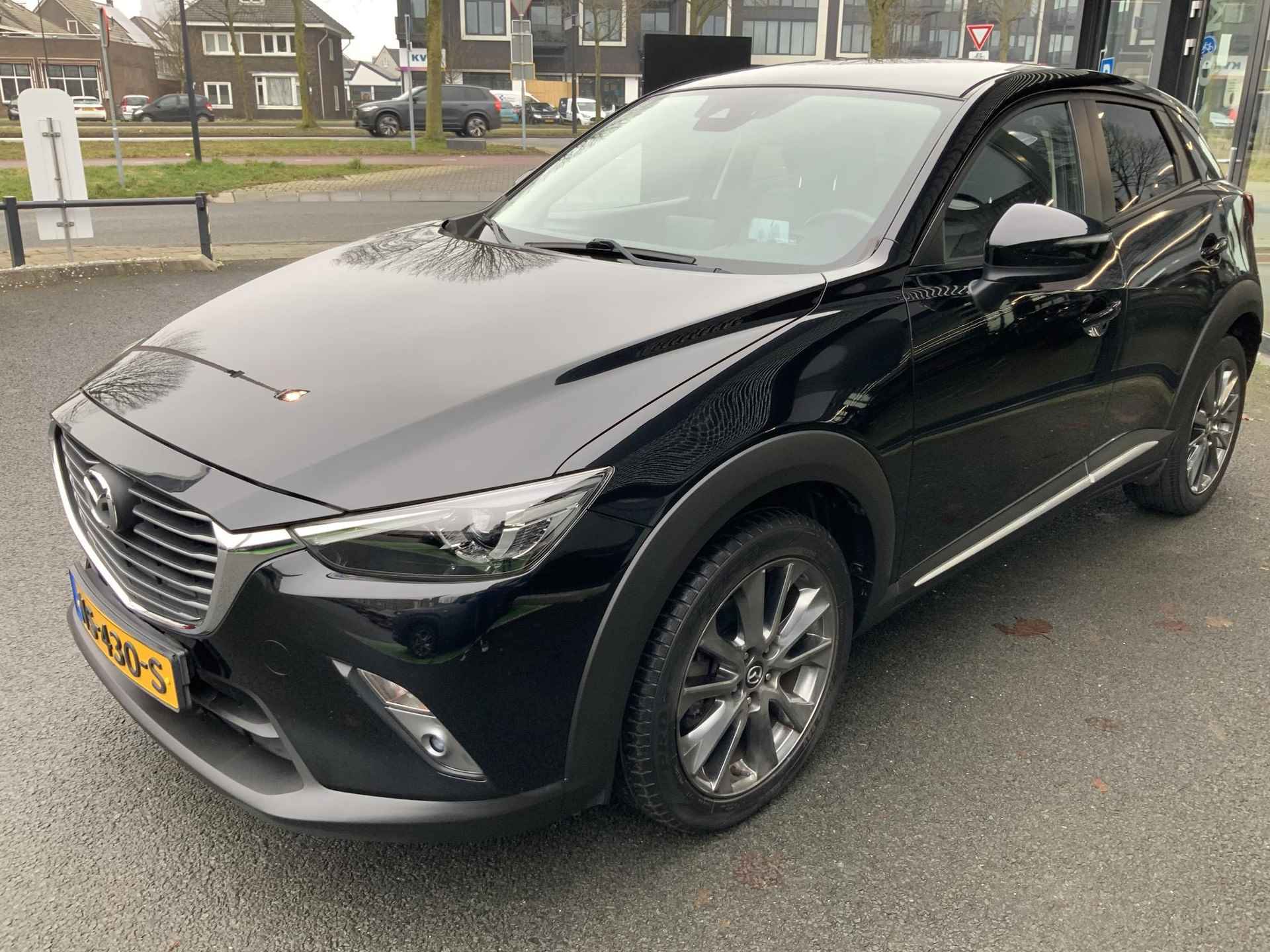 Mazda CX-3 2.0 SkyActiv-G 120 GT-Luxury /Navi/HUD/Keyless/ECC/Nappa/DAB/Camera + PDC achter - 5/26