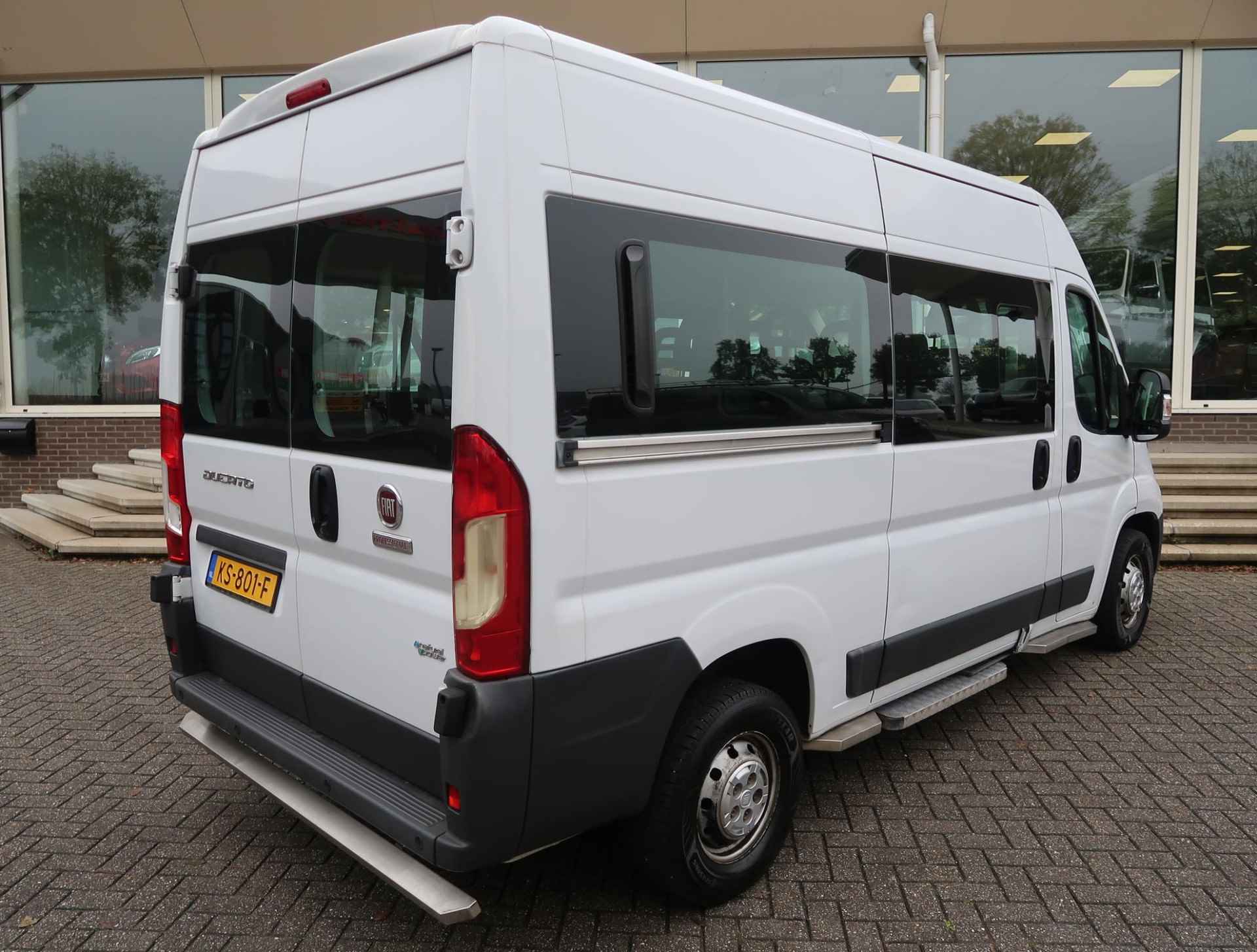 Fiat Ducato Combinato 35 9-PERS. 3.0 NATURAL POWER CNG / BENZINE L2H2 *EXCL. BTW* / € 14.399 INCL. BTW - 3/29