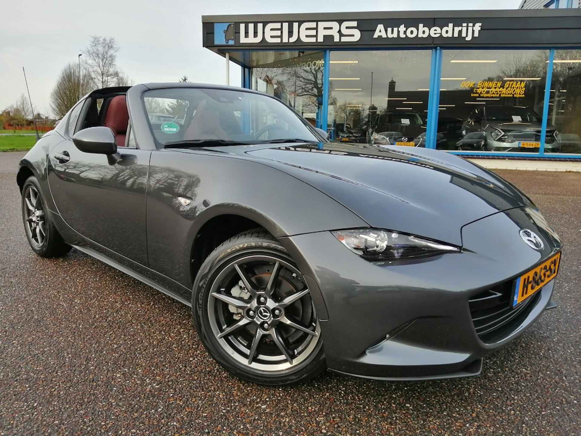 MAZDA Mx-5 RF 1.5 Skyactiv-G 132 GT-M Apple Carplay, Leer, Clima, Navi - 3/36