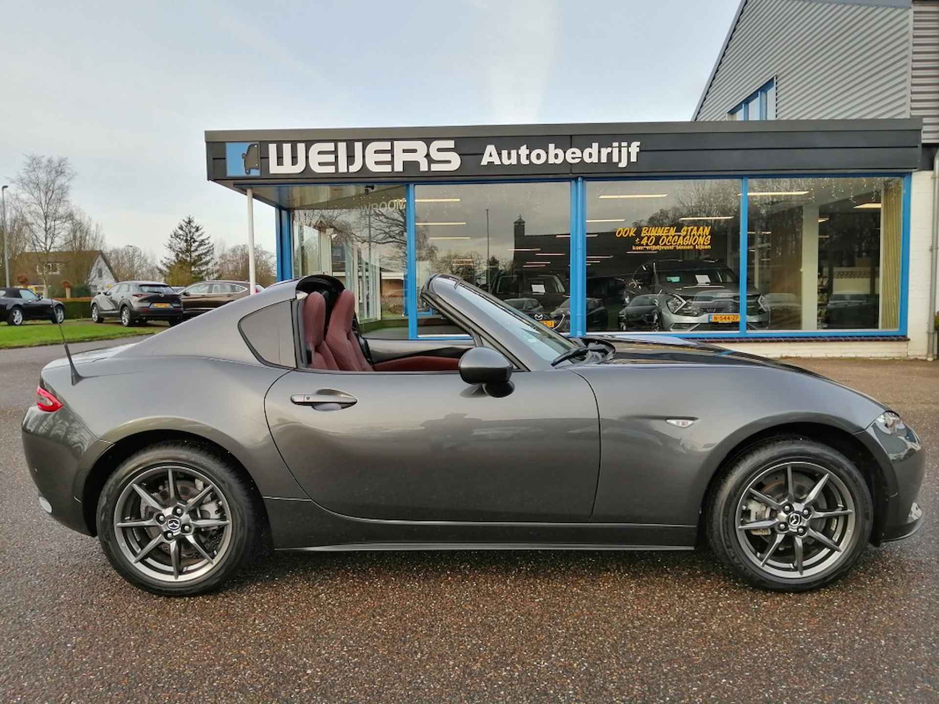 MAZDA Mx-5 RF 1.5 Skyactiv-G 132 GT-M Apple Carplay, Leer, Clima, Navi - 5/36