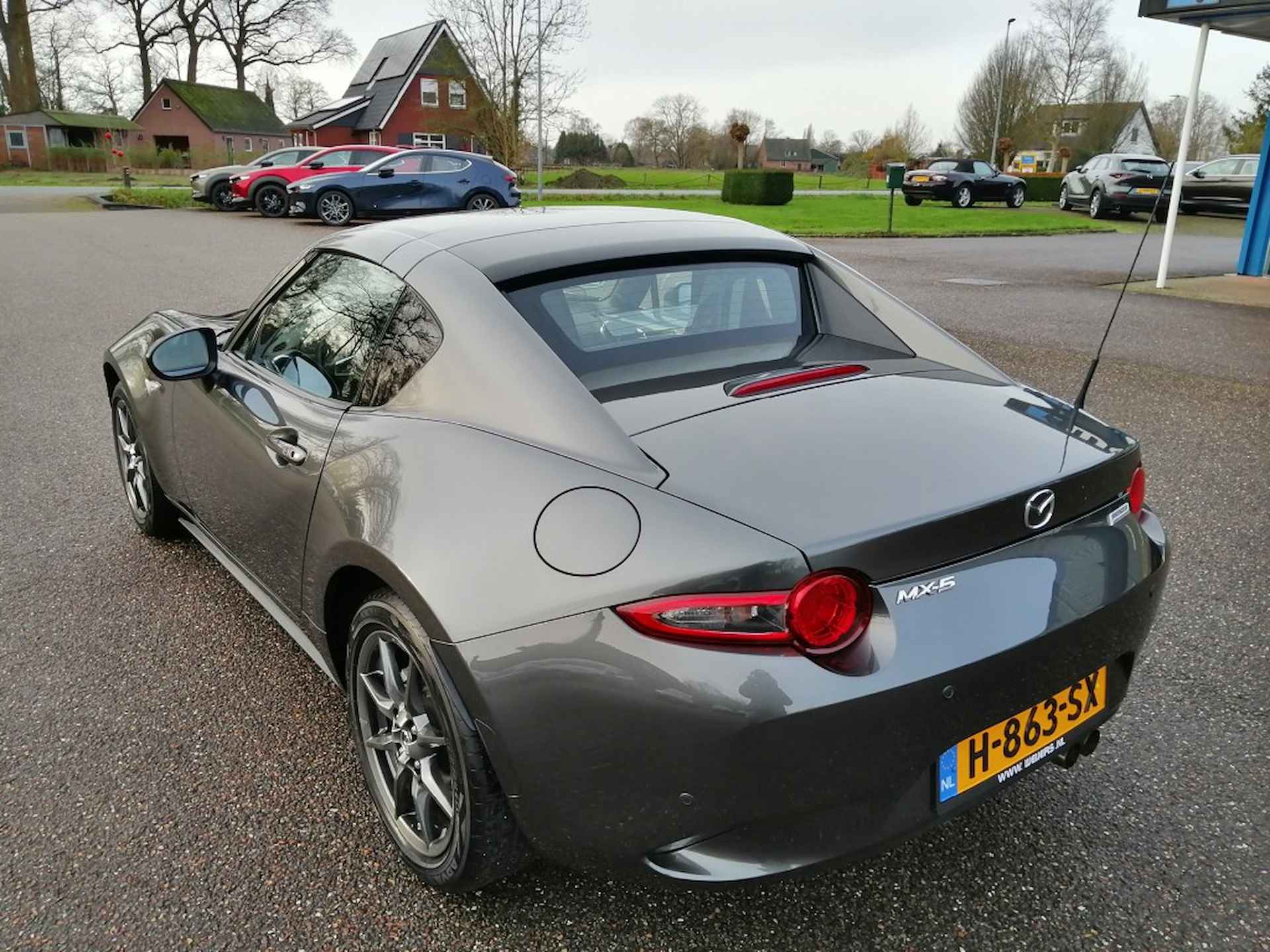 MAZDA Mx-5 RF 1.5 Skyactiv-G 132 GT-M Apple Carplay, Leer, Clima, Navi - 8/36