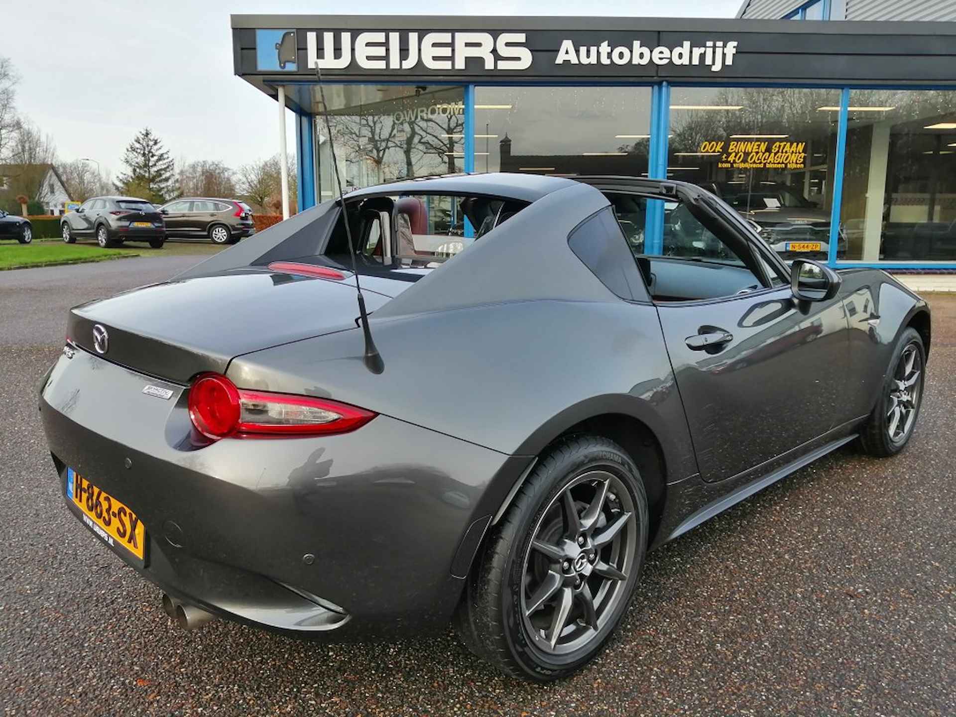 MAZDA Mx-5 RF 1.5 Skyactiv-G 132 GT-M Apple Carplay, Leer, Clima, Navi - 14/36