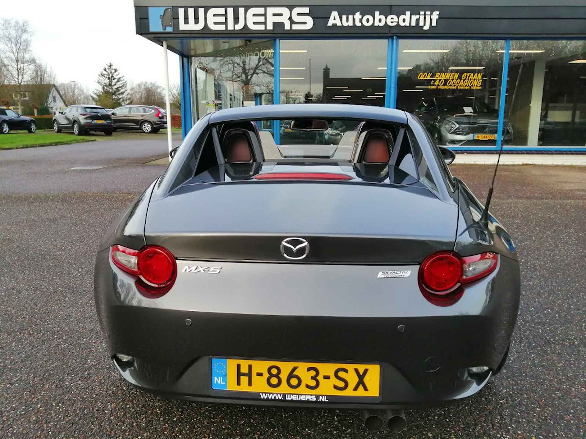 MAZDA Mx-5 RF 1.5 Skyactiv-G 132 GT-M Apple Carplay, Leer, Clima, Navi - 15/36