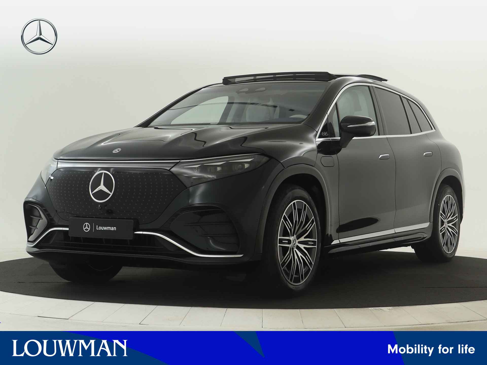 Mercedes-Benz EQS SUV 580 4MATIC AMG Line 7p 118 kWh | Trekhaak | Akoestiekcomfortpakket | Burmester® 3D-surround sound system | KEYLESS GO-comfortpakket| Head-up display | MBUX met augmented reality | Ambient lighting plus | Rijassistentiepakket Plus | - 1/39