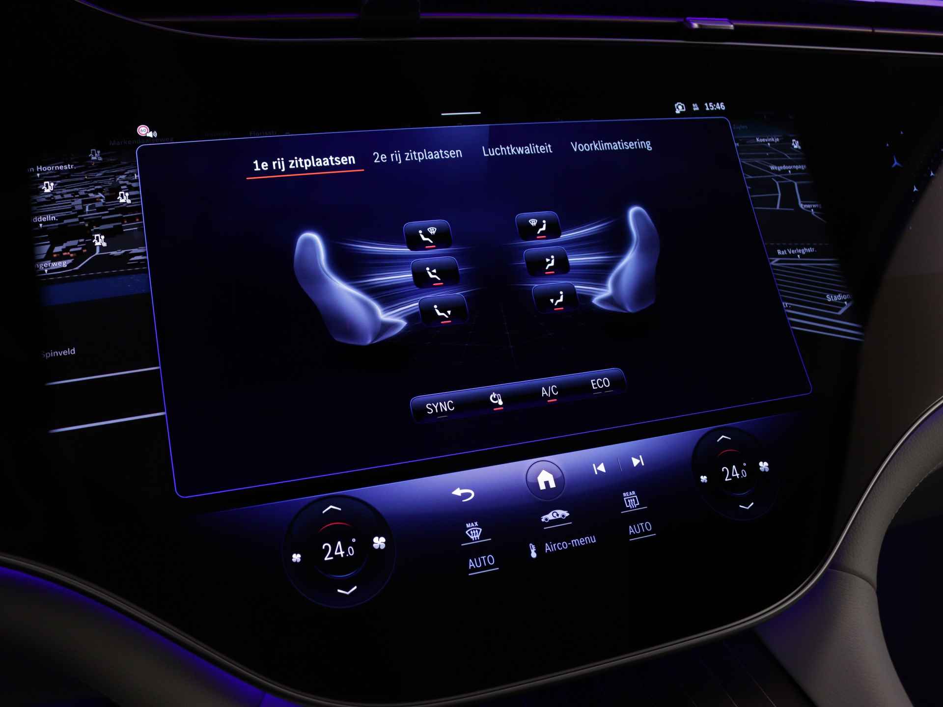 Mercedes-Benz EQS SUV 580 4MATIC AMG Line 7p 118 kWh | Trekhaak | Akoestiekcomfortpakket | Burmester® 3D-surround sound system | KEYLESS GO-comfortpakket| Head-up display | MBUX met augmented reality | Ambient lighting plus | Rijassistentiepakket Plus | - 8/39