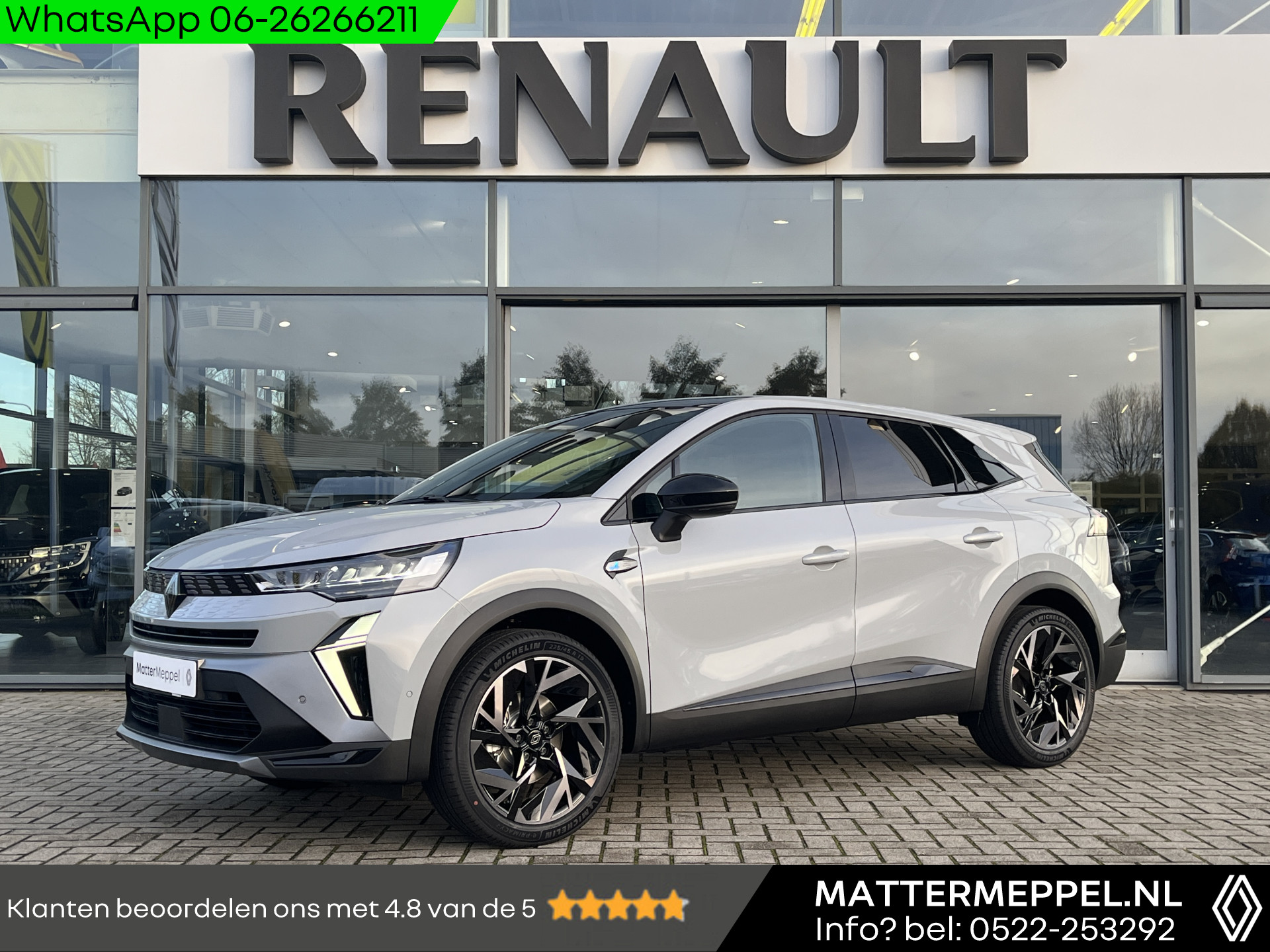 Renault Symbioz 1.6 E-Tech hybrid 145 esprit Alpine Automaat | Harman Kardon | Adaptive Cruise Control | Stuurverwarming | Solarbay-dak | Camera