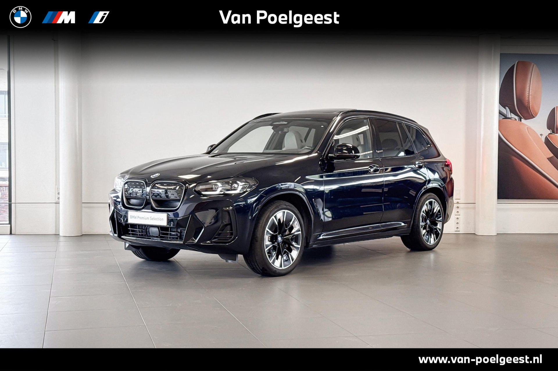 BMW iX3 High Executive 80 kWh | Harman Kardon | Glazen Panoramadak | Stoelverwarming |