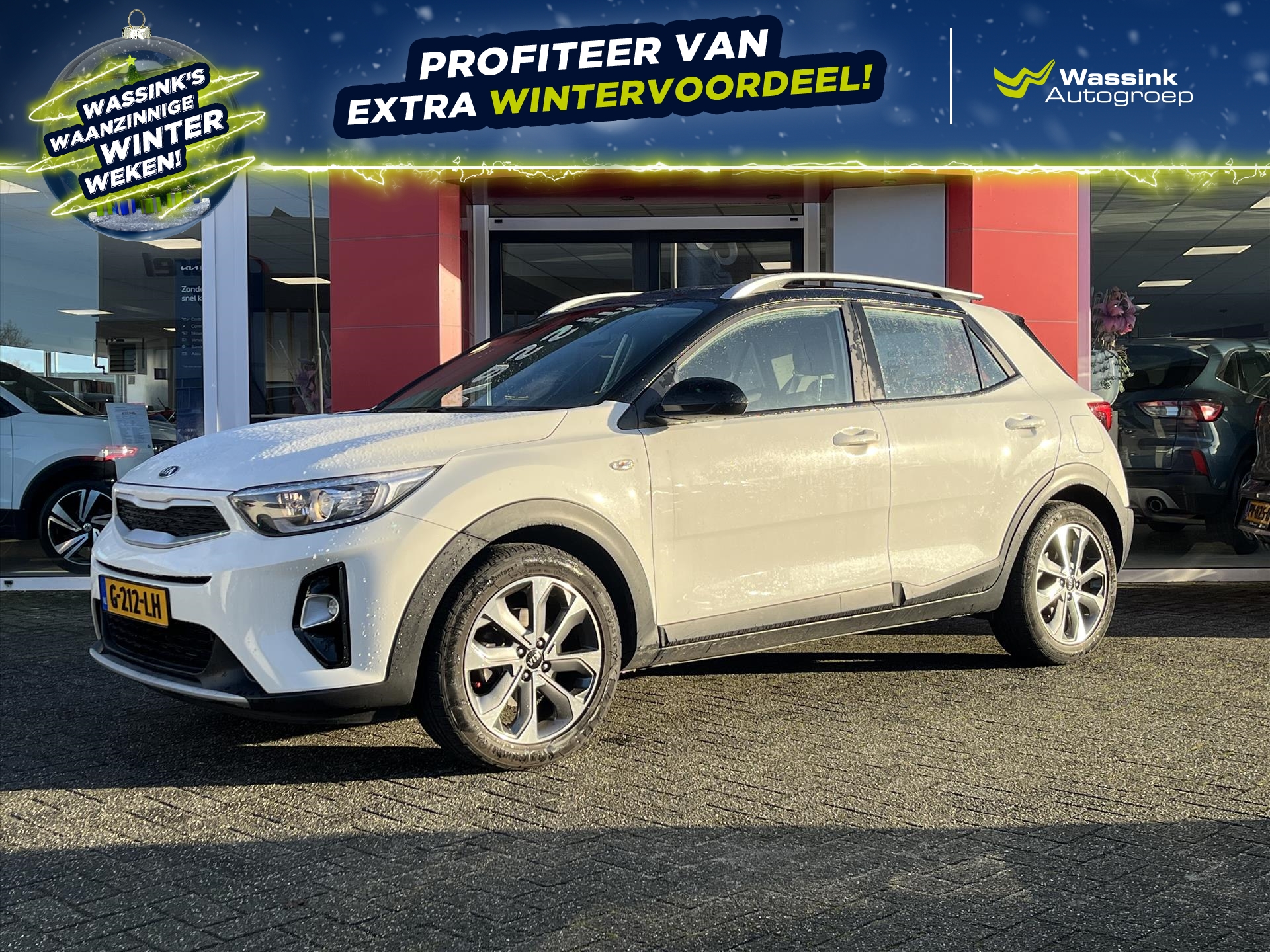 KIA Stonic 1.0 T-GDi 100pk DynamicLine | Airconditioning | Navigatie | Carplay | Parkeer camera |