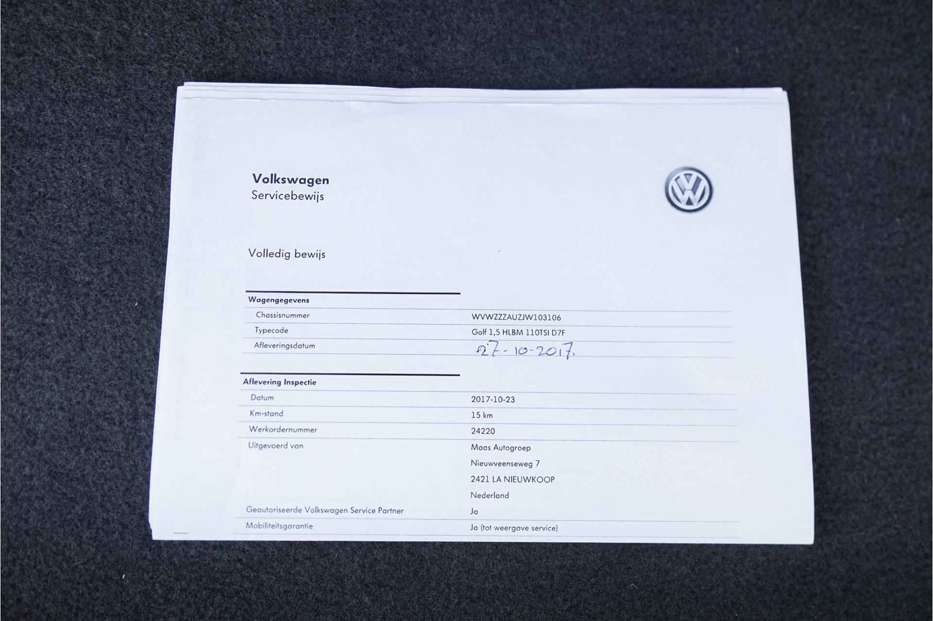 Volkswagen Golf 1.5 TSI Highline R-Line Pano ACC Trekhaak Stoelverw. - 11/49