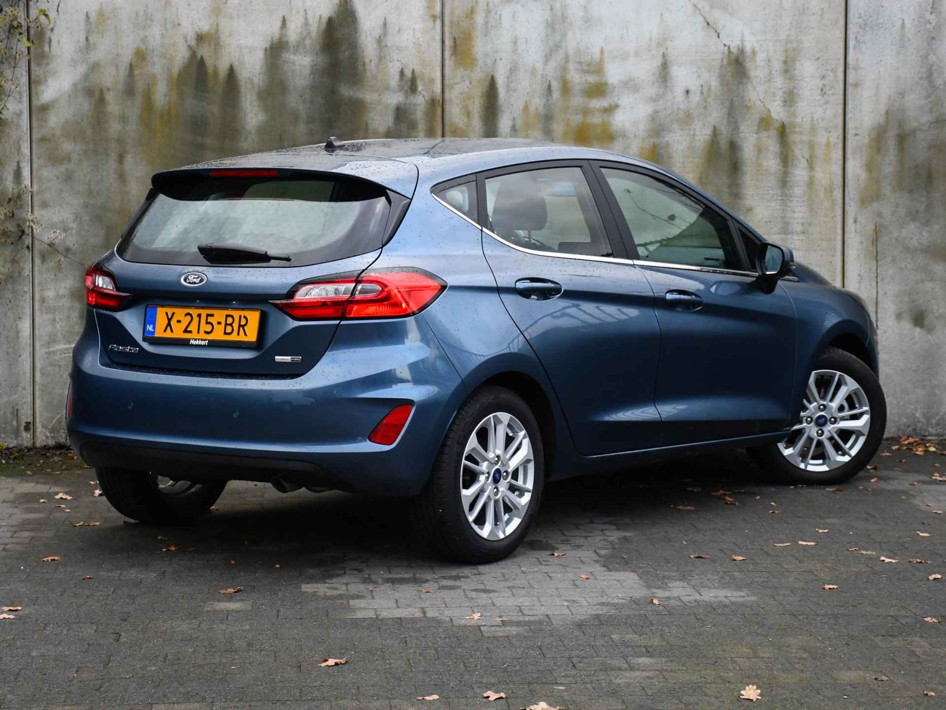 Ford Fiesta Titanium 1.0 EcoBoost Hybrid 125pk 16''LM | WINTER PACK | KEYLESS | CRUISE.C | DAB | PDC ACHTER - 4/32