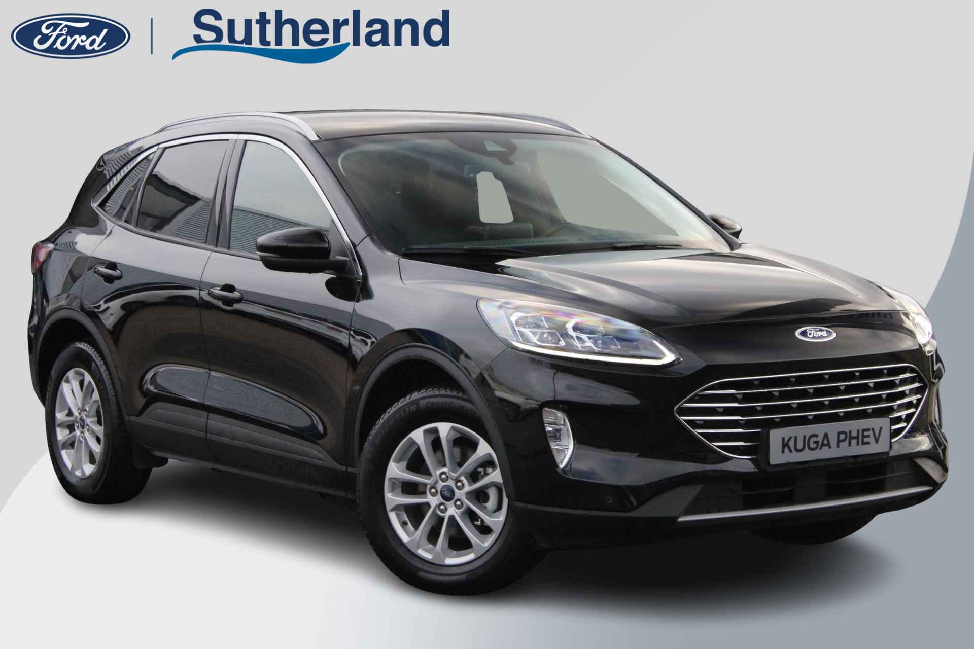 Ford Kuga 2.5 PHEV Titanium X 225pk | Winterpack | SYNC 3 Navigatie | Michelin Cross Climate banden | Elek. achterklep | 1.500kg Trekgewicht - 1/51