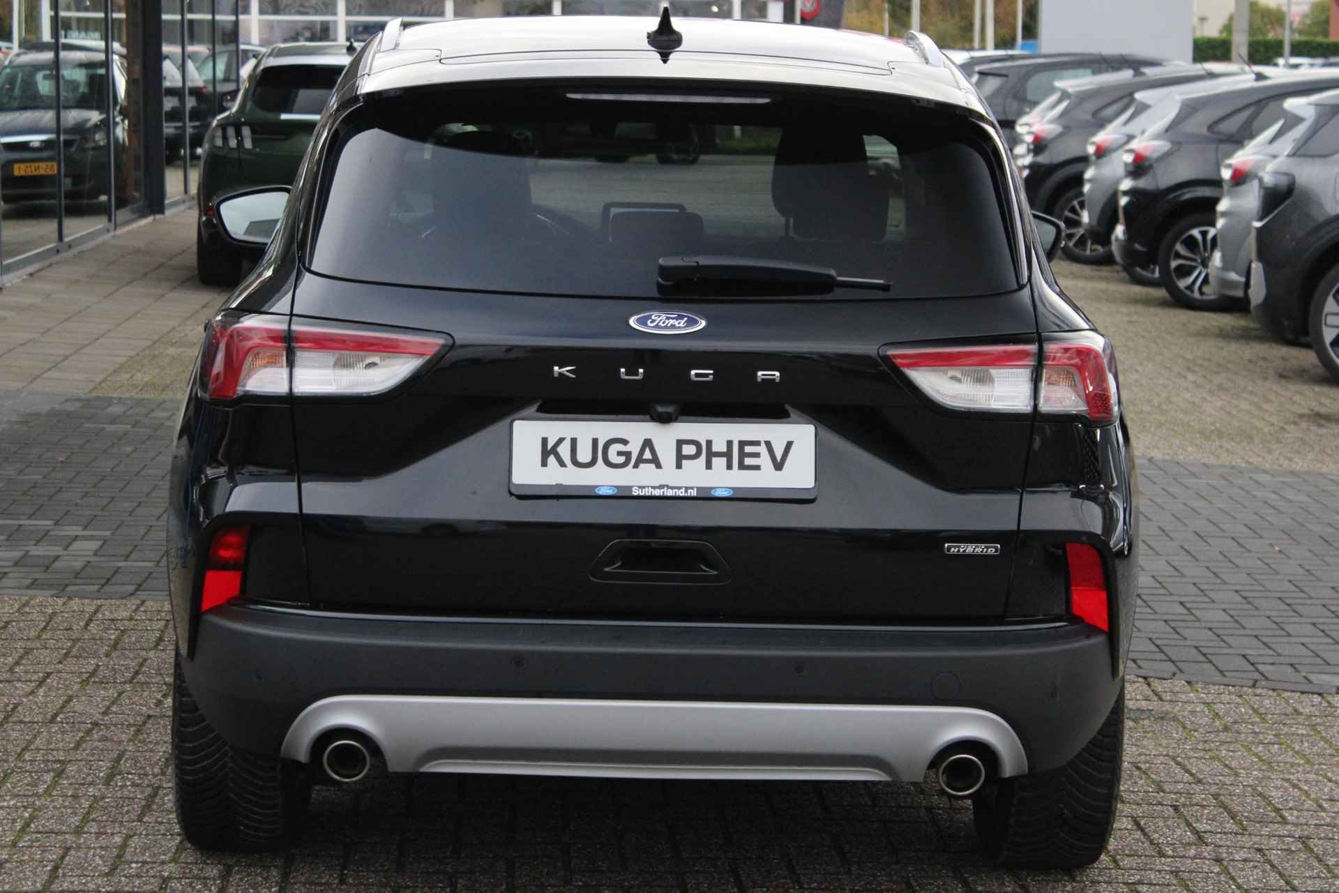 Ford Kuga 2.5 PHEV Titanium X 225pk | Winterpack | SYNC 3 Navigatie | Michelin Cross Climate banden | Elek. achterklep | 1.500kg Trekgewicht - 6/51