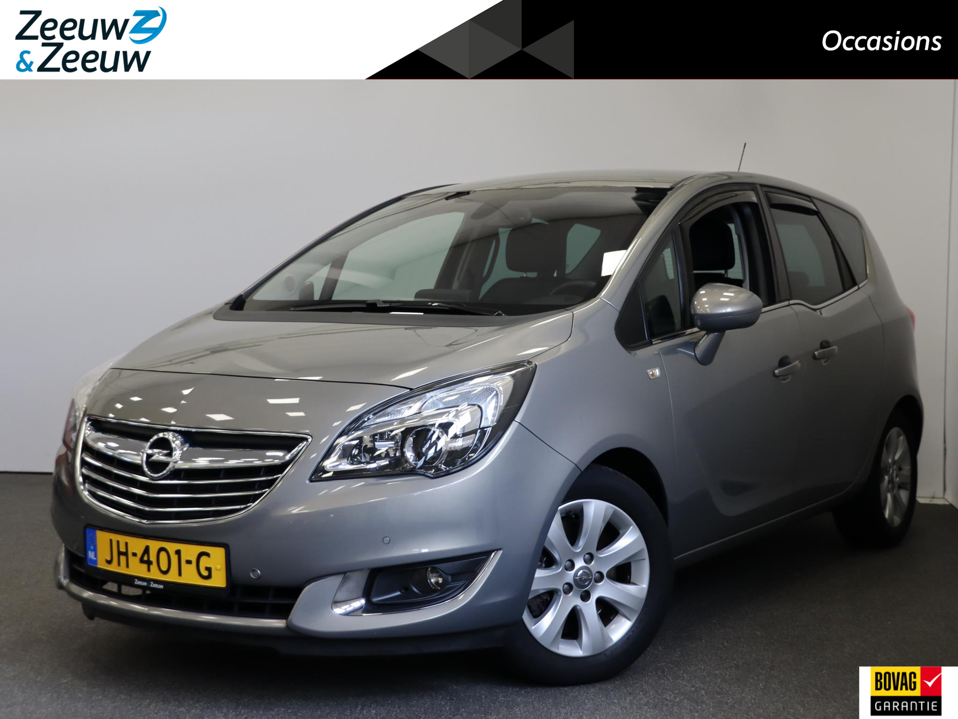 Opel Meriva 1.4 Turbo Cosmo | Automaat | Navigatie | Lederen bekleding | Stoel en stuurverwarming | Geïntegreerde Fietsendrager | Climate control |