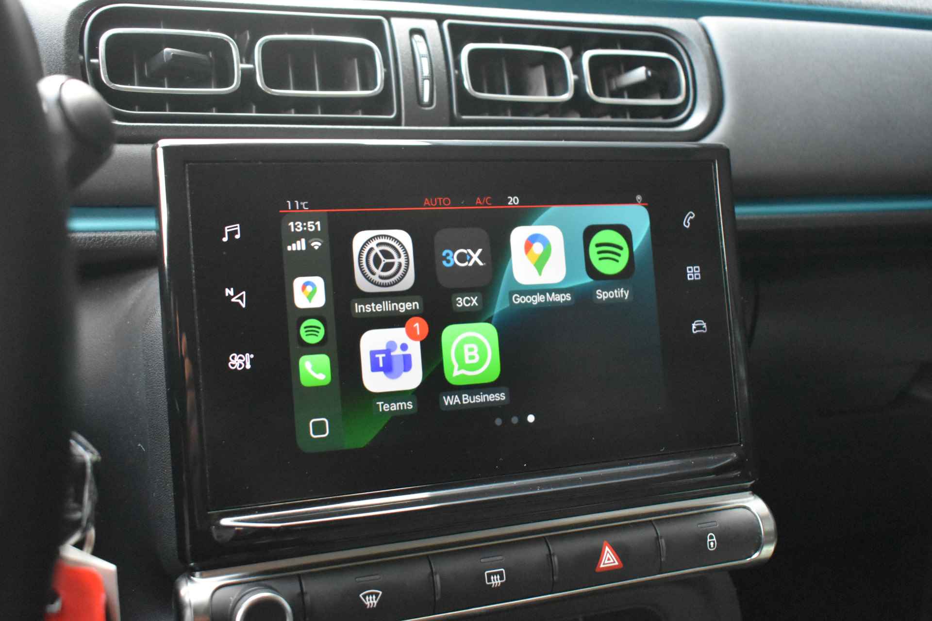 Citroën C3 1.2 PureTech Feel | Navi By App | Parkeersensoren | 1e Eigenaar | Apple Carplay | Android Auto | Cruise Control | !! - 23/46