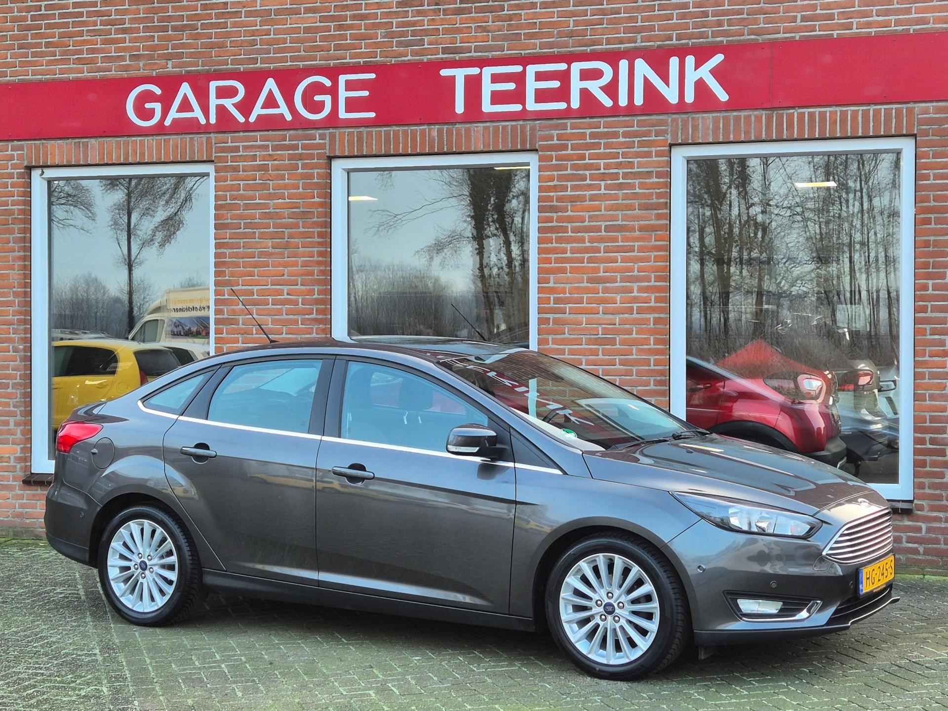 Ford Focus 1.0 Titanium Edition 125PK 4drs clima, cruise, navi, pdc, parkassist, lmv RIJKLAAR - 3/20