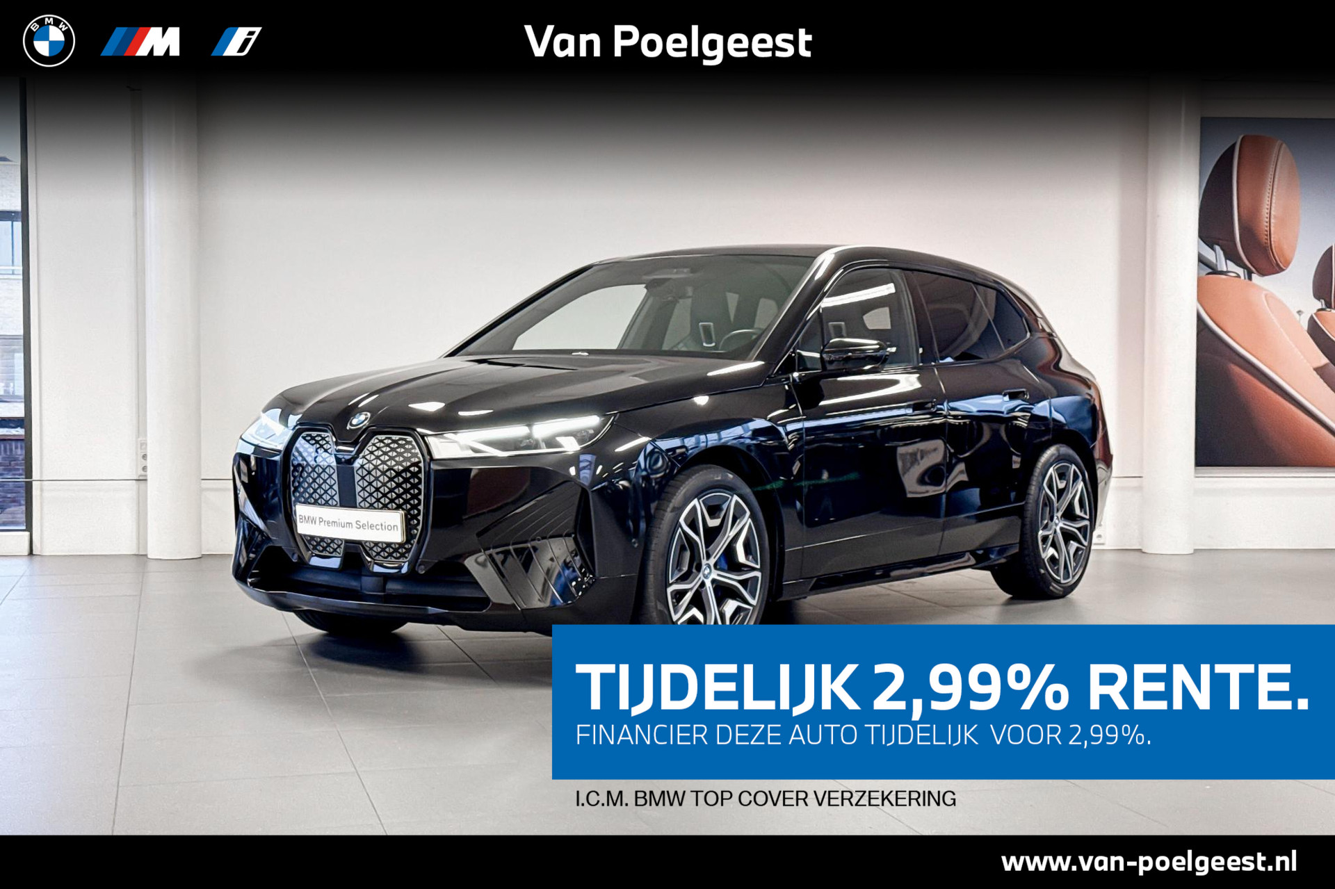 BMW iX xDrive40 High Executive 77 kWh | M Sport | Harman Kardon | Driving Assistant Pro | Glazen Panoramadak | Trekhaak |