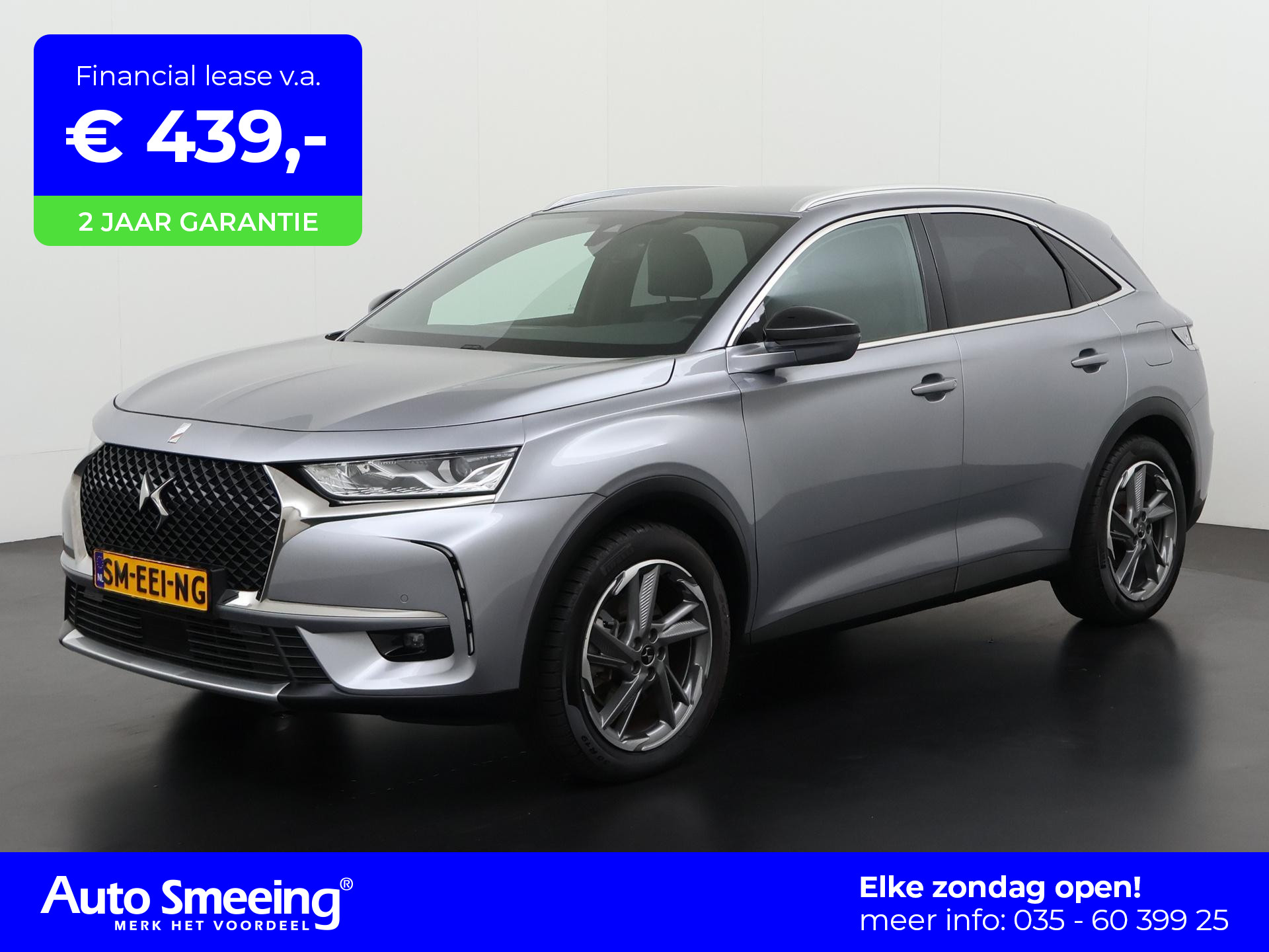 DS 7 Crossback E-Tense Plug-in 4x4 So Chic | 300PK | Leder | Zondag Open!