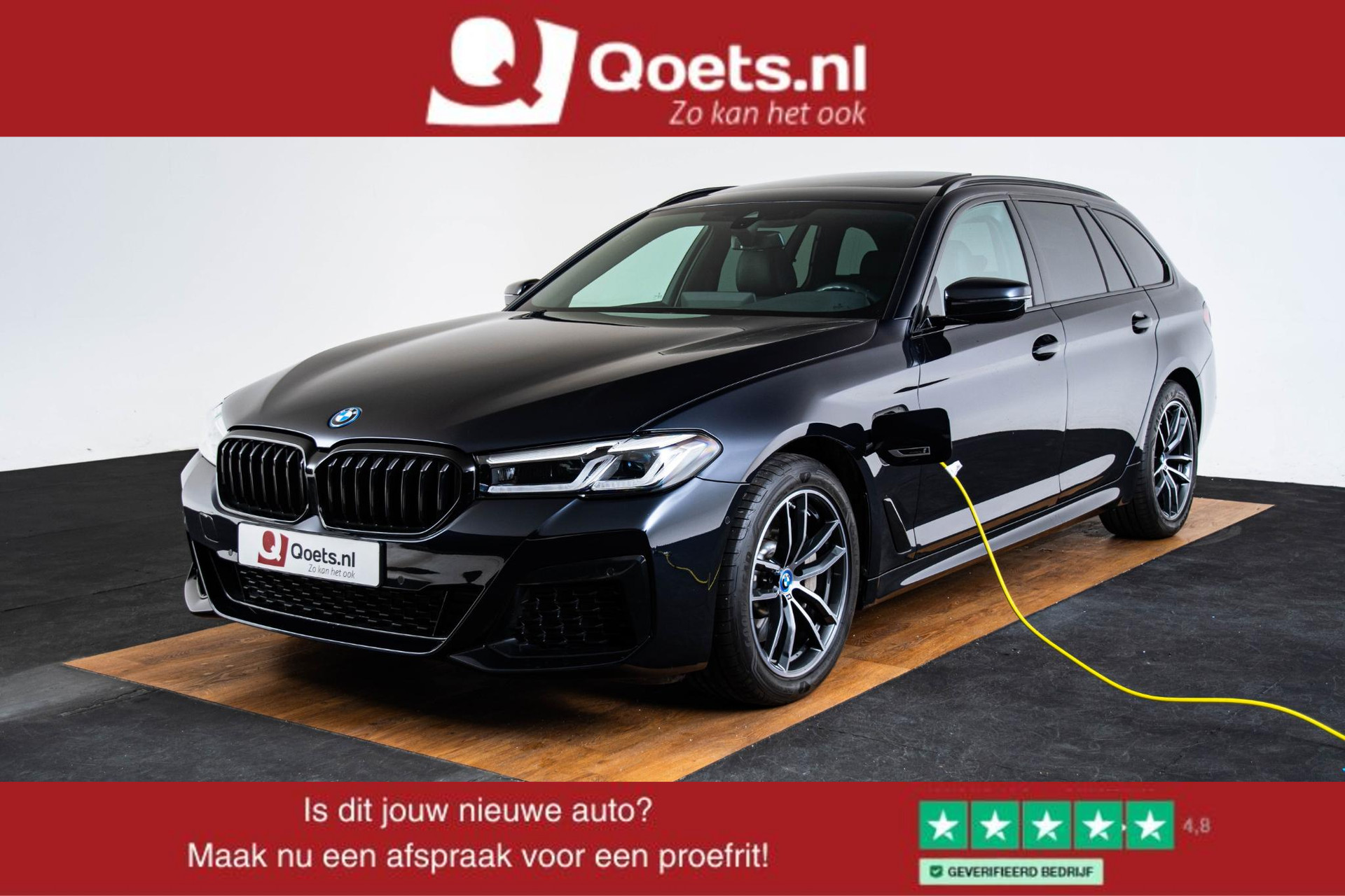 BMW 5-serie Touring 530e xDrive Executive M Sportpakket - Panoramadak - Parking Assistant - HiFi System - Elektrisch verstelbare/verwarmde stoelen - High Beam Assistant - Comfort Access -