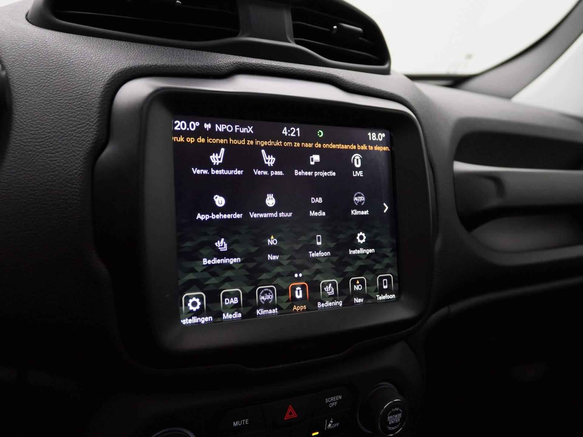 Jeep Renegade 1.0T Freedom | Panorama dak | Leder | Navigatie | Climate control | Camera | Parkeer sensoren | LMV | LED | Schuifdak | Stoel/stuur verwarming - 29/40