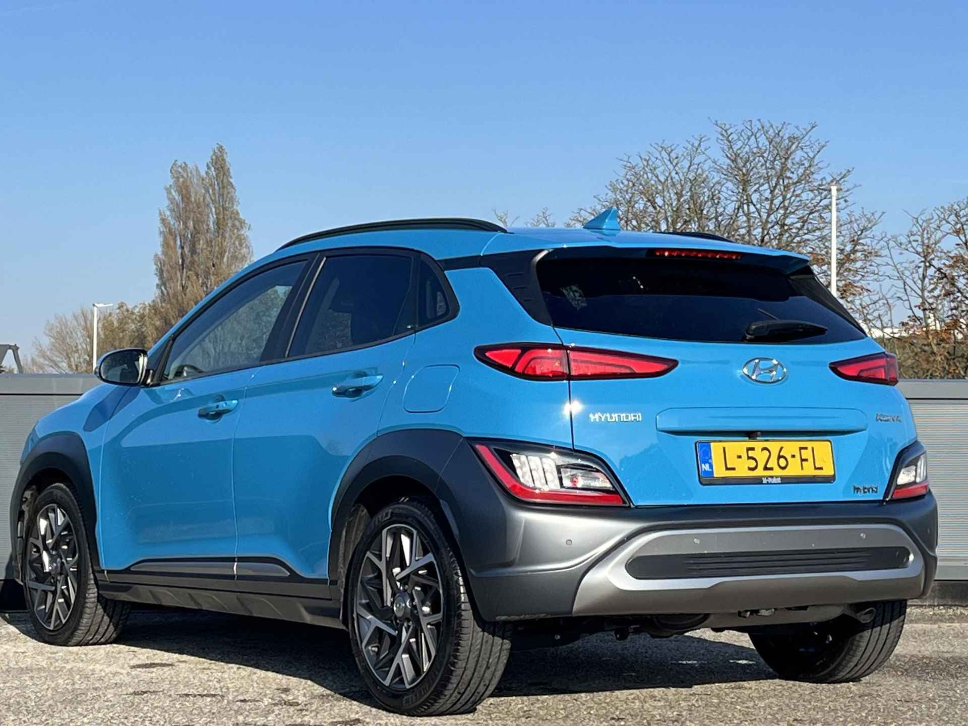 Hyundai Kona 1.6 GDI HEV Premium |  Lederen bekleding | Adaptieve cruisecontrol | Afneembare trekhaak | Head up display | - 8/50