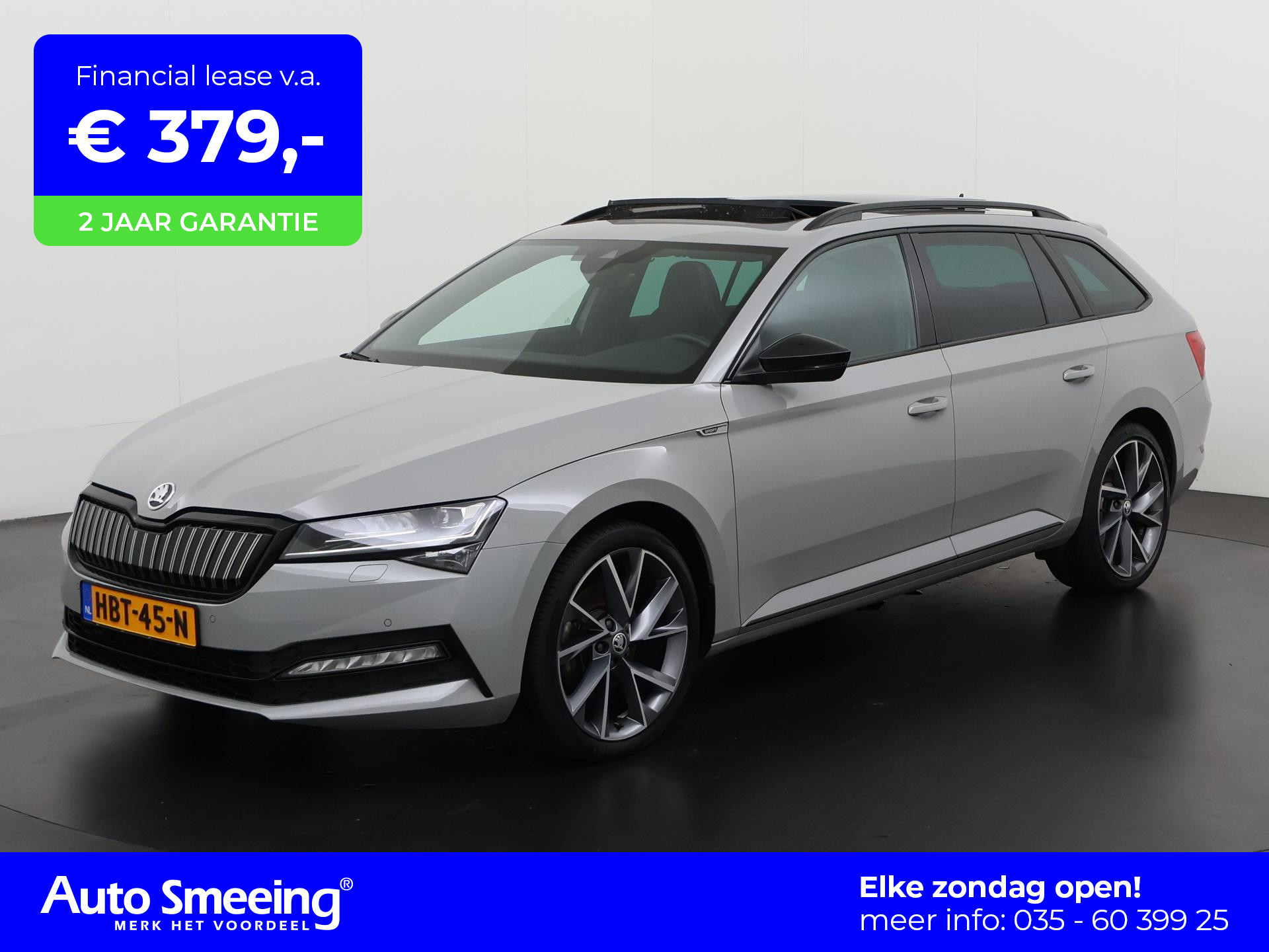 Skoda Superb Combi 1.4 TSI iV Sportline | Panoramadak | Trekhaak | Zondag Open!