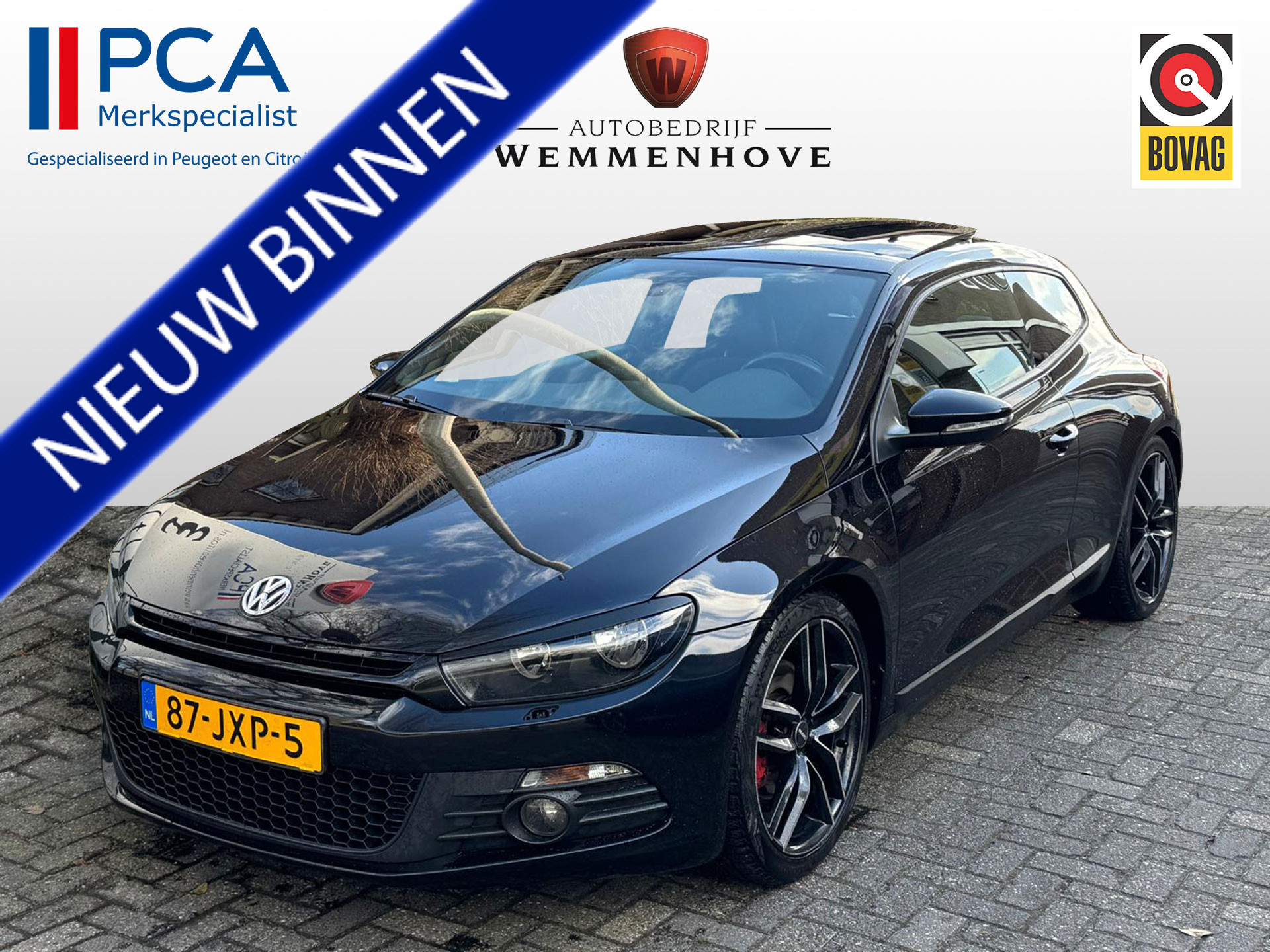 Volkswagen Scirocco 1.4 TSI Panodak/Airco-Ecc/Alu wielen/Navigatie/Sportpakket