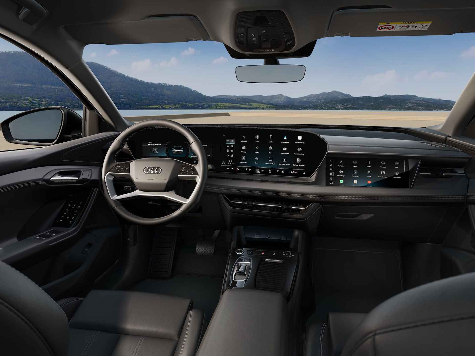 Audi Q6 Sportback e-tron (B1) Advanced edition 83 kWh | Panoramadak | Sportstoelen | 252 pk - 5/6