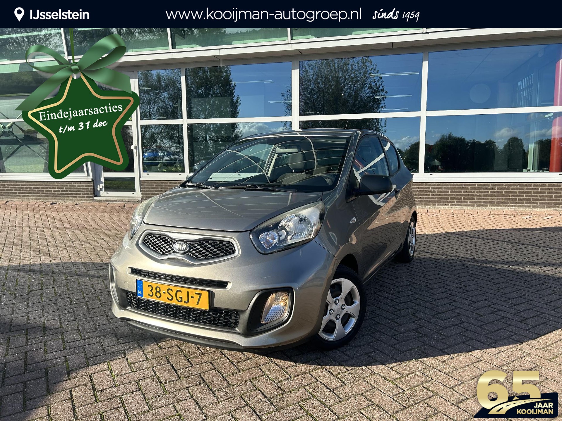 Kia Picanto 1.2 CVVT Airco | Eindejaarsacties t/m 31 December! | 4 Cilinder | 84PK | Airco | Centrale deurvergrendeling |